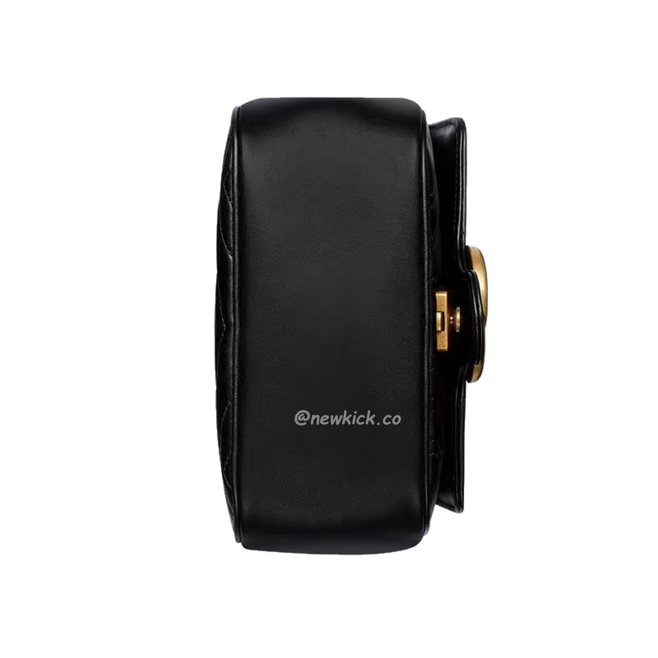 Gucci Gg Marmont Mini Shoulder Bag Matelasse Chevron Black (8) - www.kitistry.com