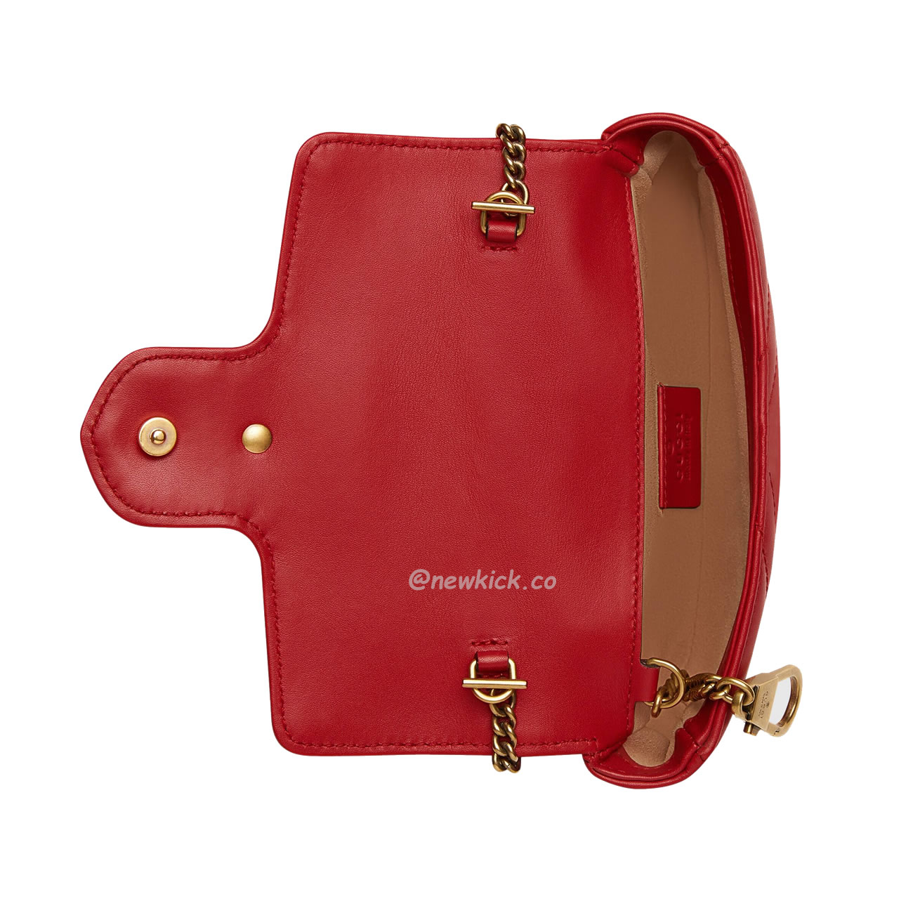 Gucci Gg Marmont Matelasse Super Mini Bag Red (2) - www.kitistry.com