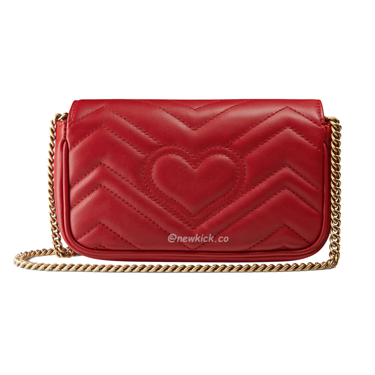 Gucci Gg Marmont Matelasse Super Mini Bag Red (6) - www.kitistry.com