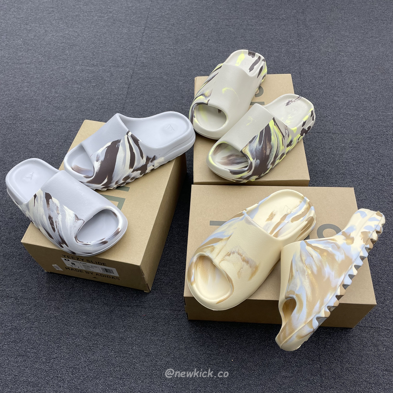 Adidas Yeezy X Kanye West Slide Bone (5) - www.kitistry.com