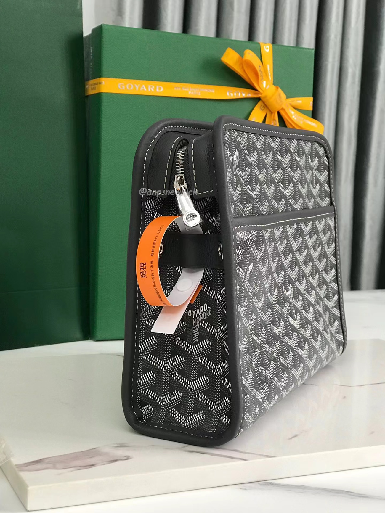 Goyard Jouvence Toiletry Bag Mm Green Black White Blue Purple Red Yellow (17) - www.kitistry.com Goyard Jouvence Toiletry Bag Mm Green Black White Blue Purple Red Yellow (17) - www.kitistry.com