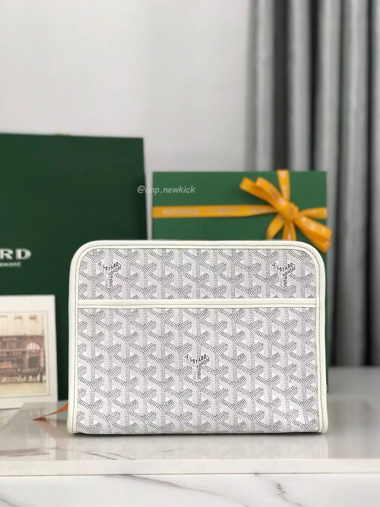 Goyard Jouvence Toiletry Bag Mm Green Black White Blue Purple Red Yellow (20) - www.kitistry.com Goyard Jouvence Toiletry Bag Mm Green Black White Blue Purple Red Yellow (20) - www.kitistry.com