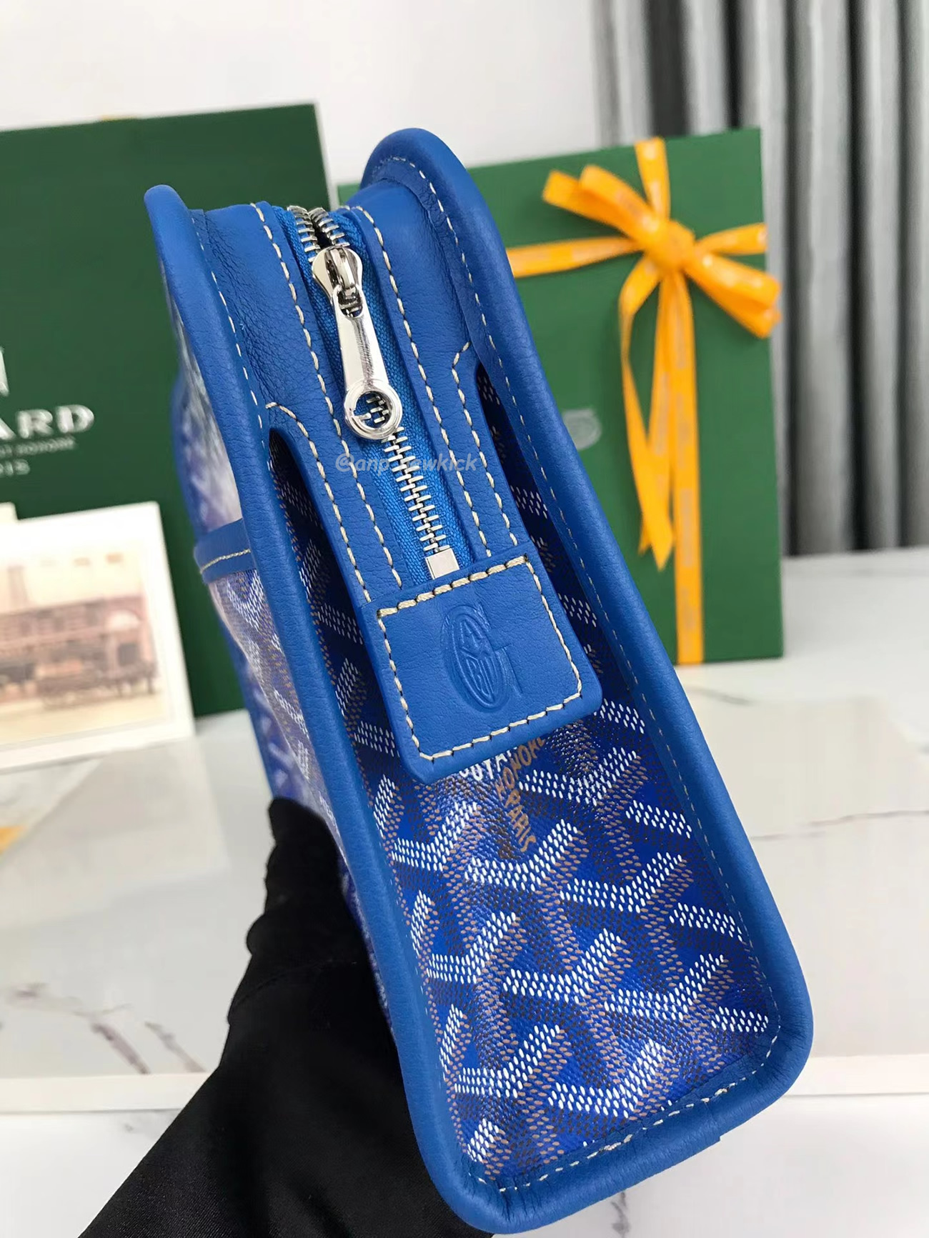 Goyard Jouvence Toiletry Bag Mm Green Black White Blue Purple Red Yellow (36) - www.kitistry.com Goyard Jouvence Toiletry Bag Mm Green Black White Blue Purple Red Yellow (36) - www.kitistry.com