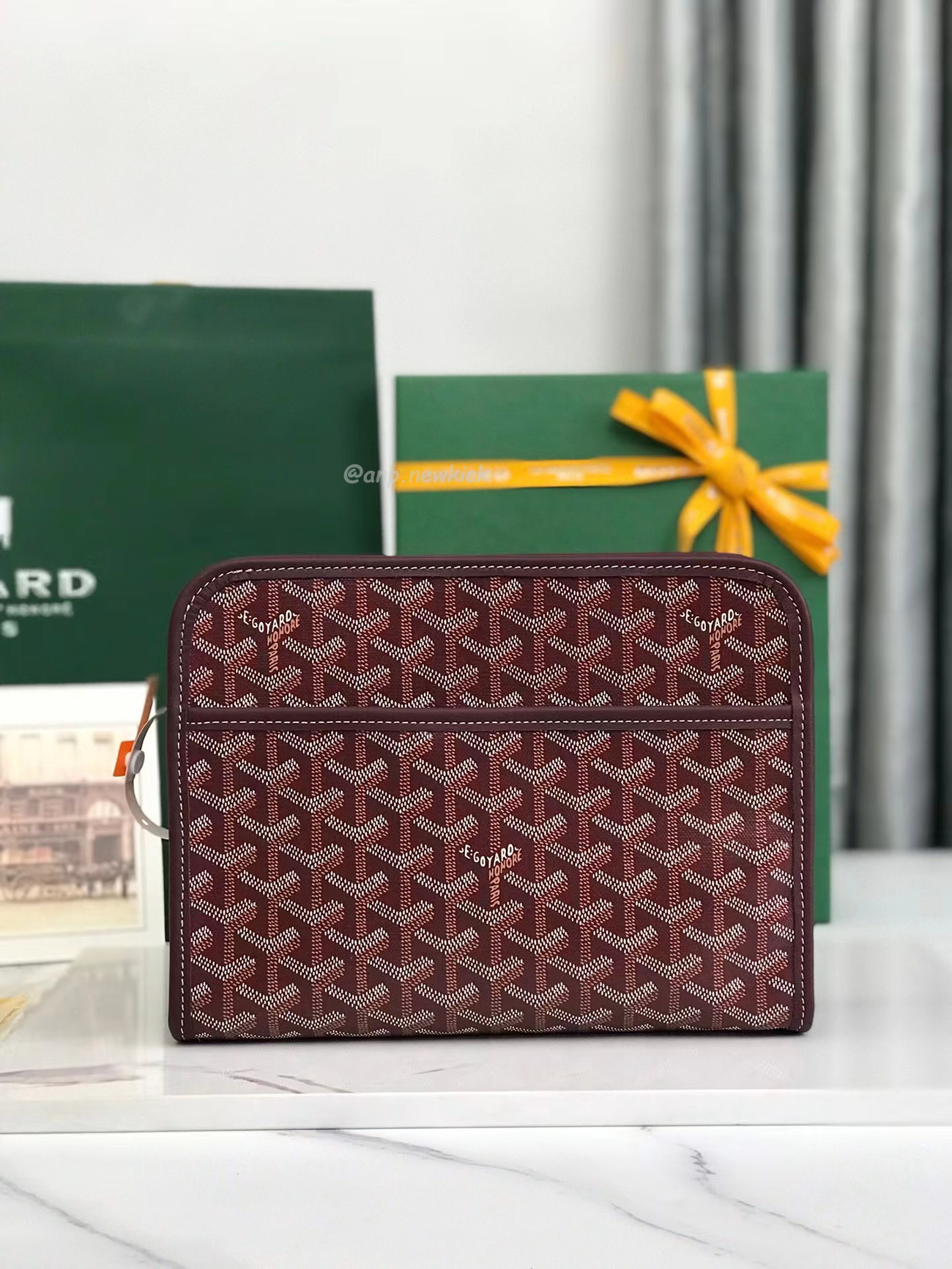 Goyard Jouvence Toiletry Bag Mm Green Black White Blue Purple Red Yellow (56) - www.kitistry.com Goyard Jouvence Toiletry Bag Mm Green Black White Blue Purple Red Yellow (56) - www.kitistry.com