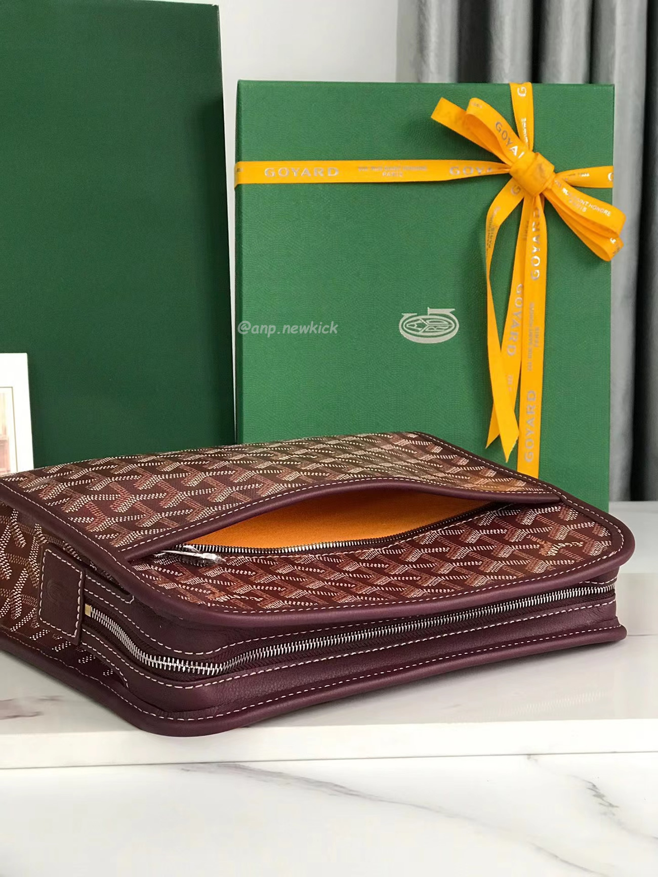 Goyard Jouvence Toiletry Bag Mm Green Black White Blue Purple Red Yellow (57) - www.kitistry.com Goyard Jouvence Toiletry Bag Mm Green Black White Blue Purple Red Yellow (57) - www.kitistry.com
