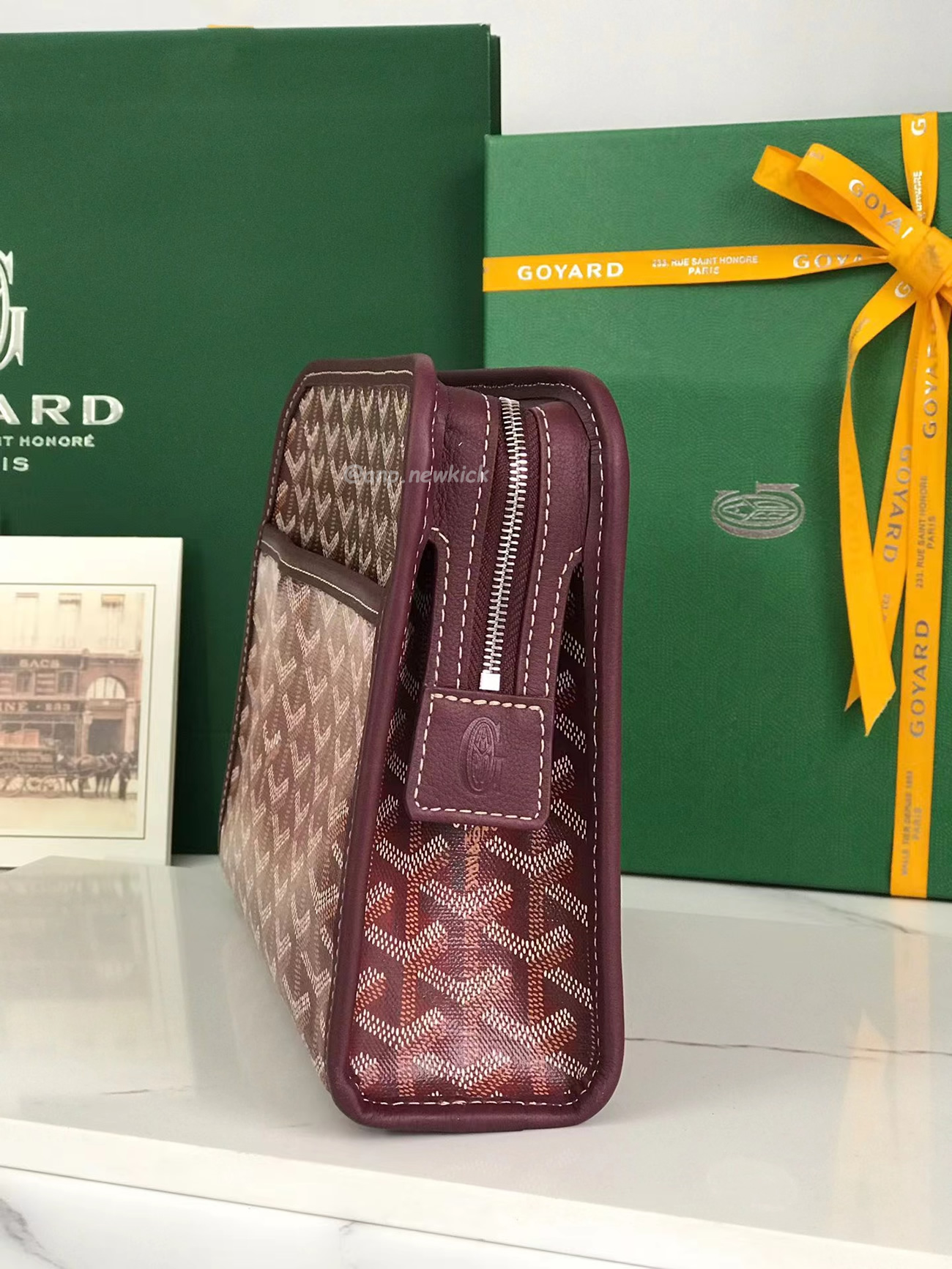 Goyard Jouvence Toiletry Bag Mm Green Black White Blue Purple Red Yellow (64) - www.kitistry.com Goyard Jouvence Toiletry Bag Mm Green Black White Blue Purple Red Yellow (64) - www.kitistry.com
