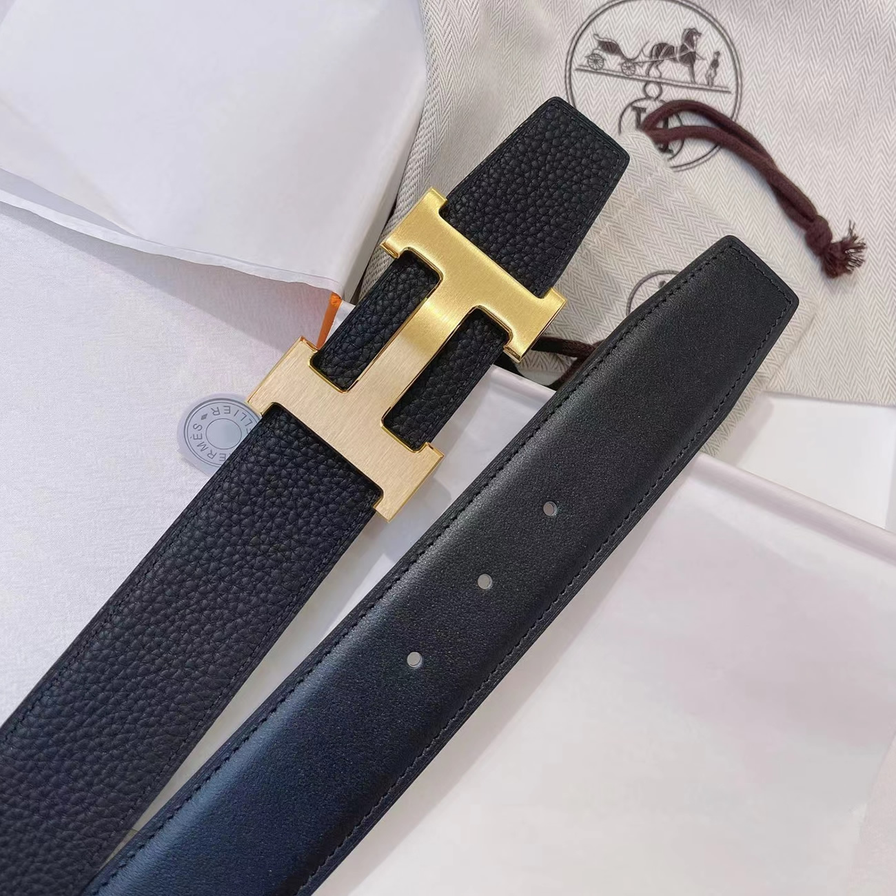 Hermes Full Grain Reversible Belt Leather Black (9) - www.kitistry.com Hermes Full Grain Reversible Belt Leather Black (9) - www.kitistry.com