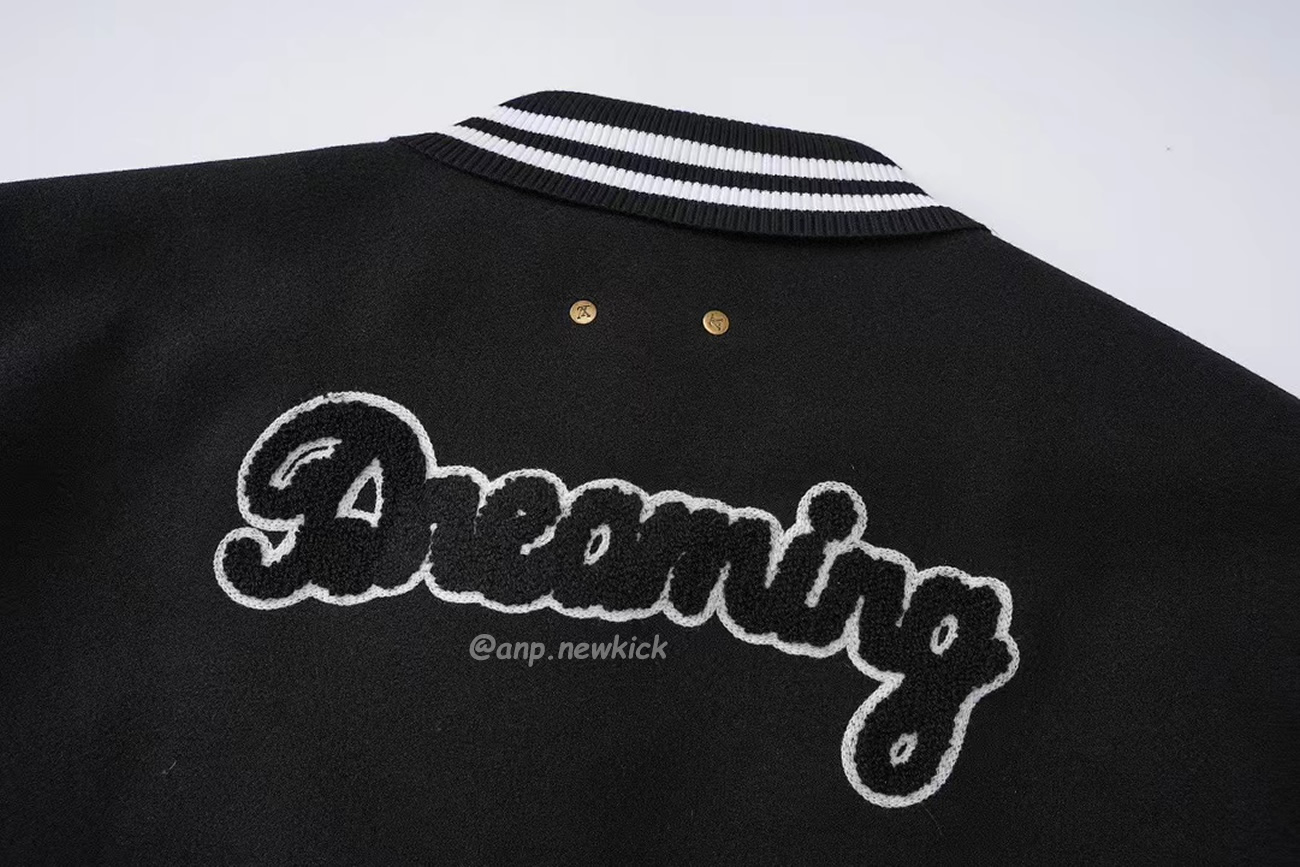 Louis Vuitton Black L Patch Varsity Jacket (7) - www.kitistry.com Louis Vuitton Black L Patch Varsity Jacket (7) - www.kitistry.com
