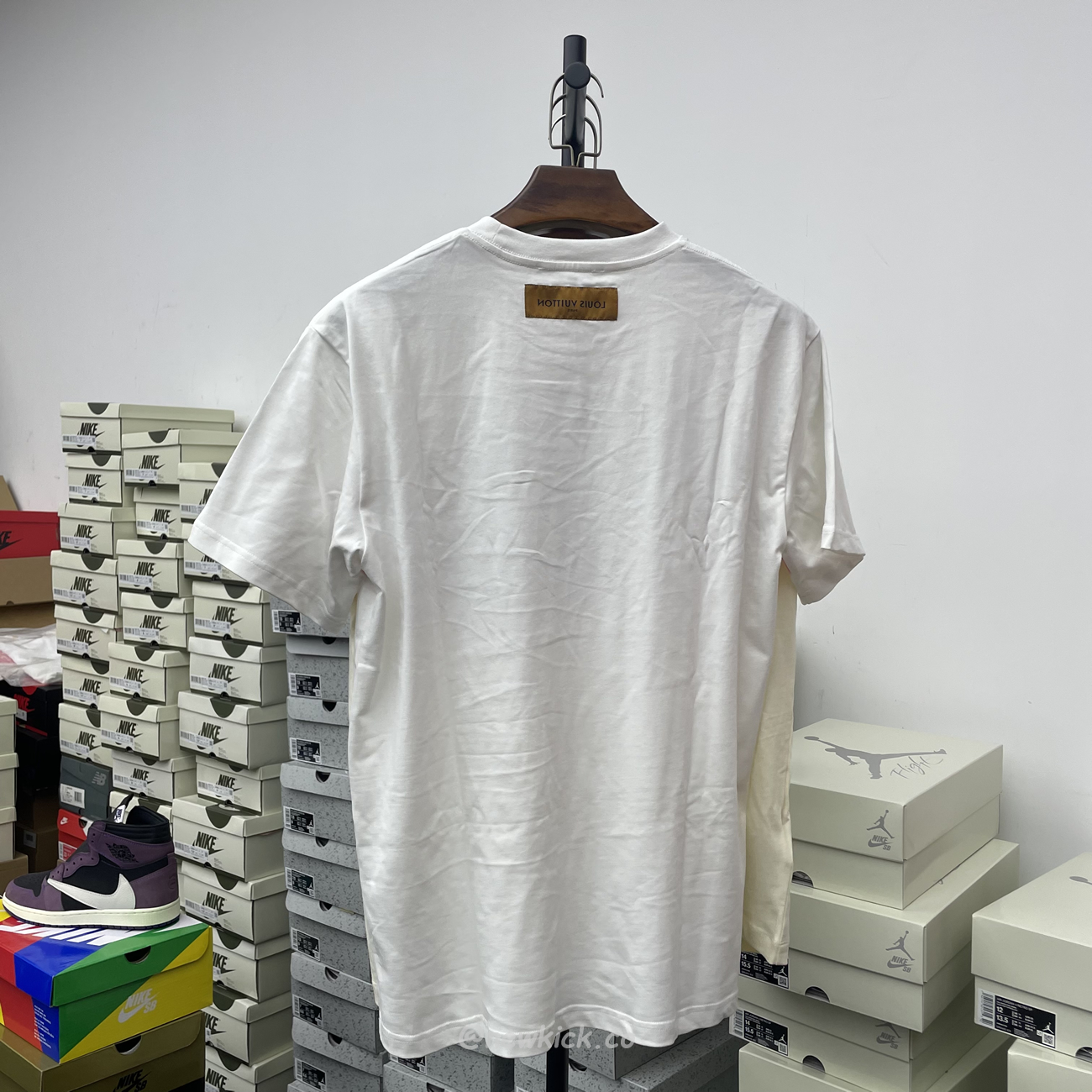Louis Vuitton Graffiti T Shirt Milky White (6) - www.kitistry.com