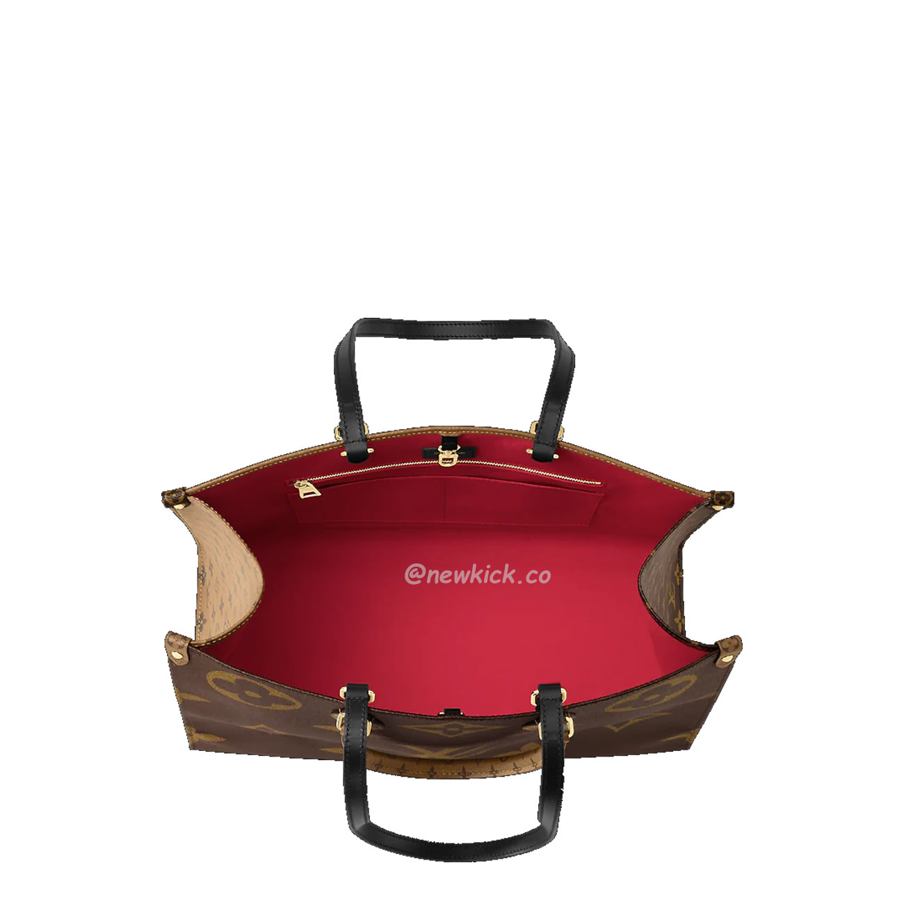 Louis Vuitton Onthego Cloth Tote Brown M45320 (7) - www.kitistry.com