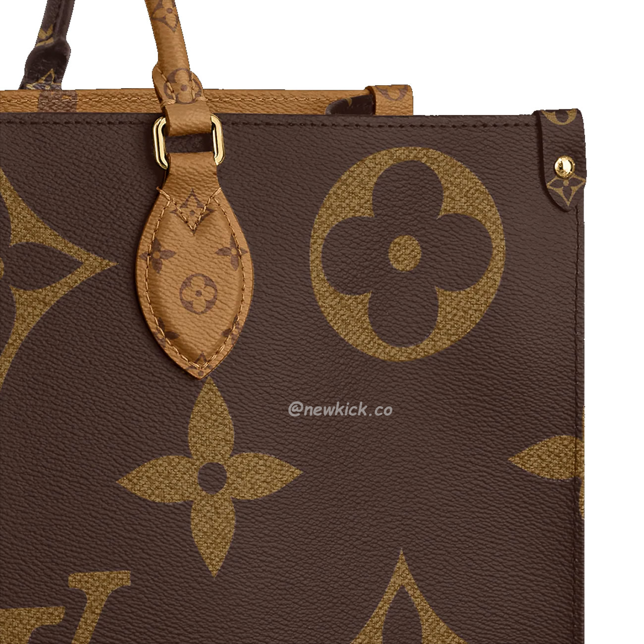 Louis Vuitton Onthego Cloth Tote Brown M45320 (9) - www.kitistry.com