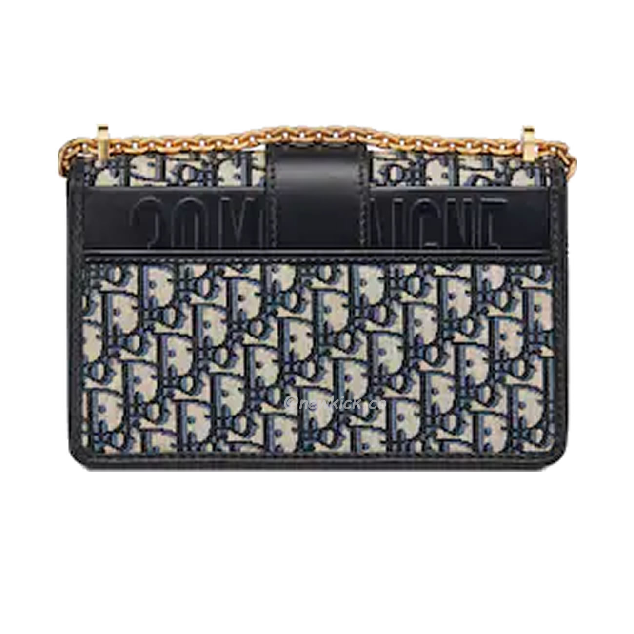 Dior 30 Montaigne Chain Bag Blue Dior Oblique Jacquard M9208utzq M928 (12) - www.kitistry.com