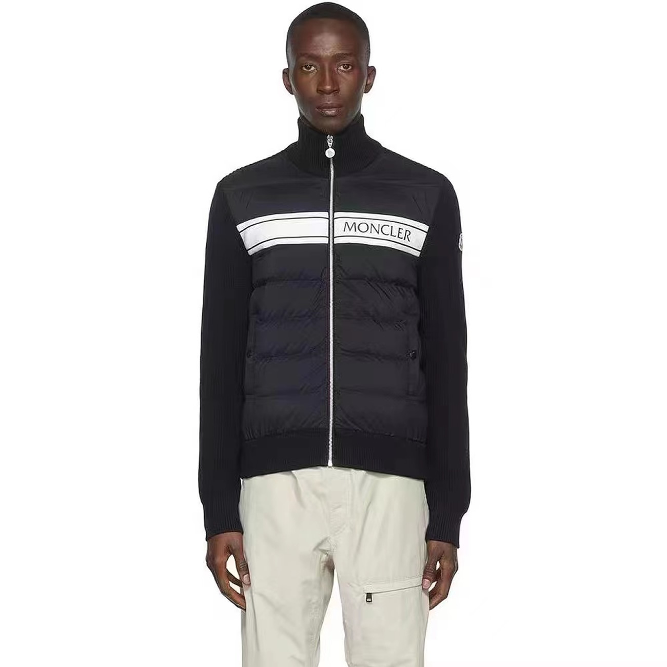 Moncler Neck Padded Shell And Virgin Wool Navy Jacket (11) - www.kitistry.com Moncler Neck Padded Shell And Virgin Wool Navy Jacket (11) - www.kitistry.com