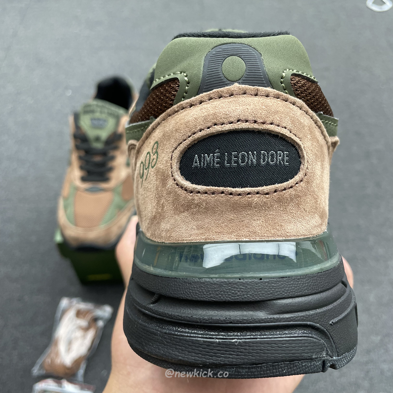 New Balance 993 Aime Leon Dore Brown Mr993ald (12) - www.kitistry.com