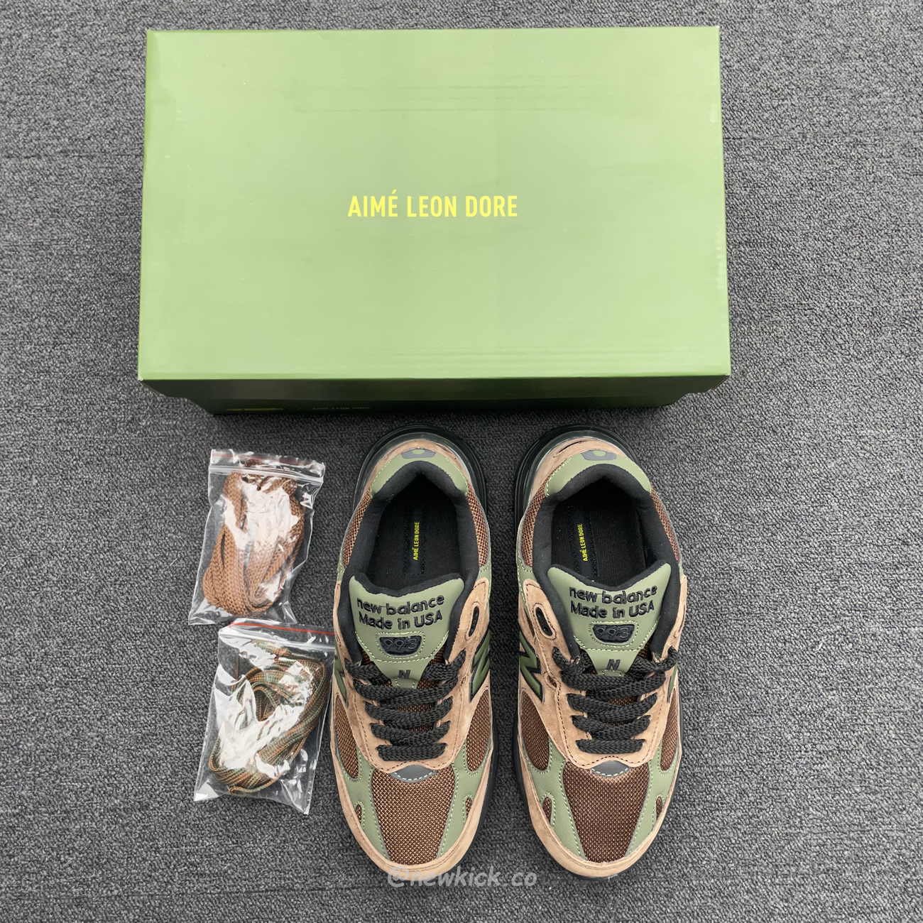 New Balance 993 Aime Leon Dore Brown Mr993ald (13) - www.kitistry.com