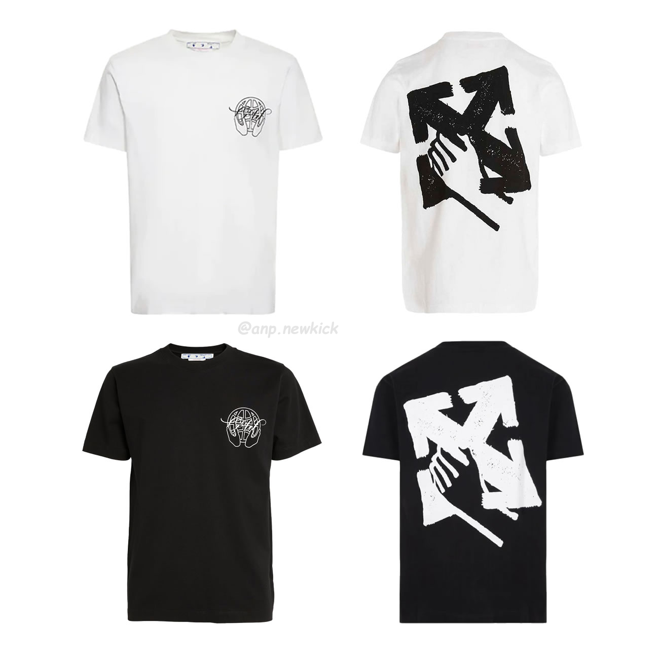 Off White Hand Arrow Tee White Black (1) - www.kitistry.com Off White Hand Arrow Tee White Black (1) - www.kitistry.com