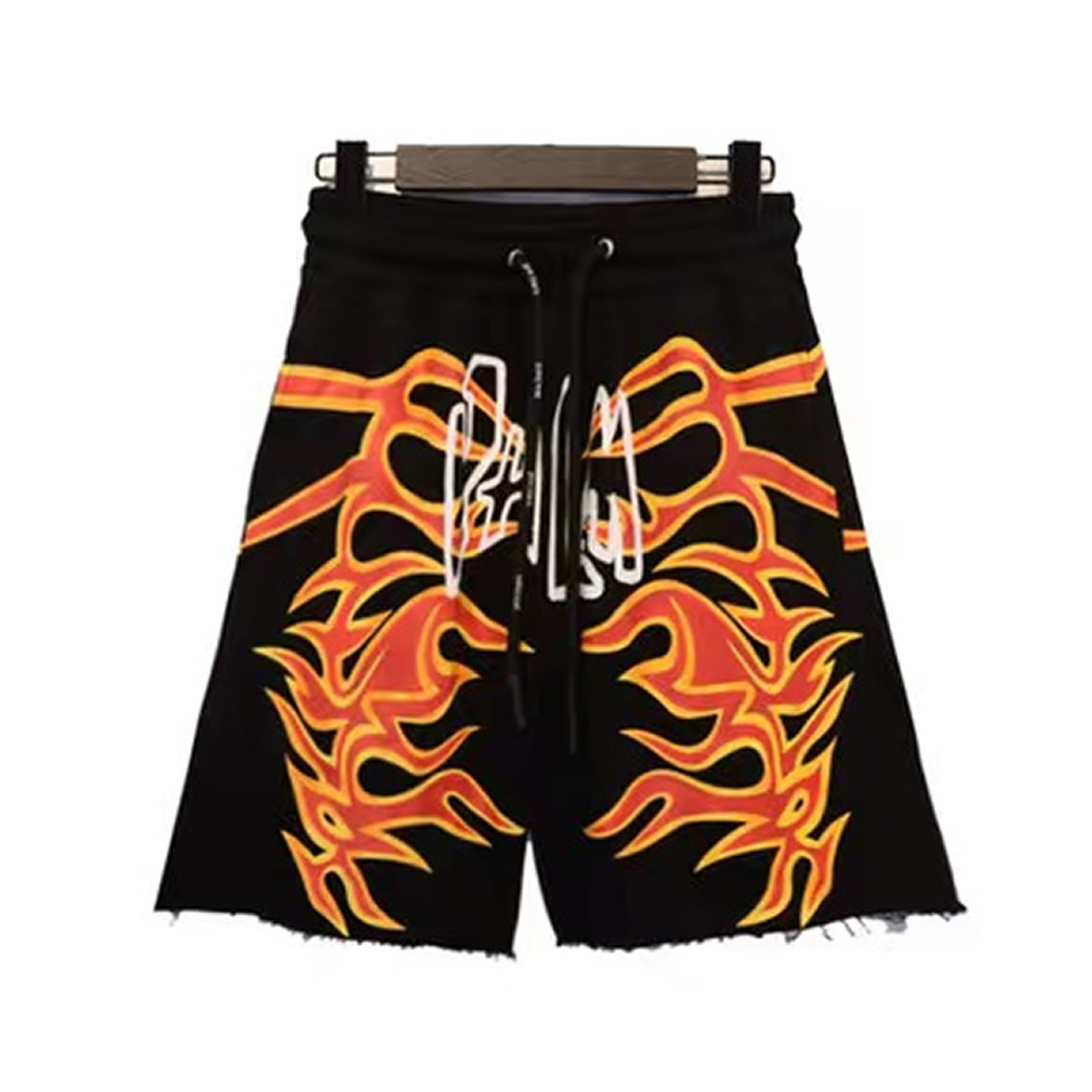 Palm Angels Graffiti Flame T Shirt Shorts Black White (25) - www.kitistry.com Palm Angels Graffiti Flame T Shirt Shorts Black White (25) - www.kitistry.com