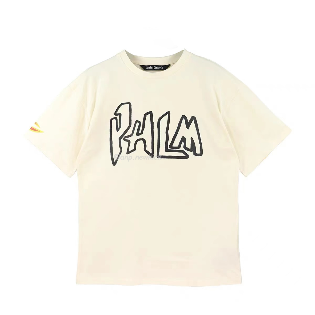 Palm Angels Graffiti Flame T Shirt Shorts Black White (7) - www.kitistry.com Palm Angels Graffiti Flame T Shirt Shorts Black White (7) - www.kitistry.com