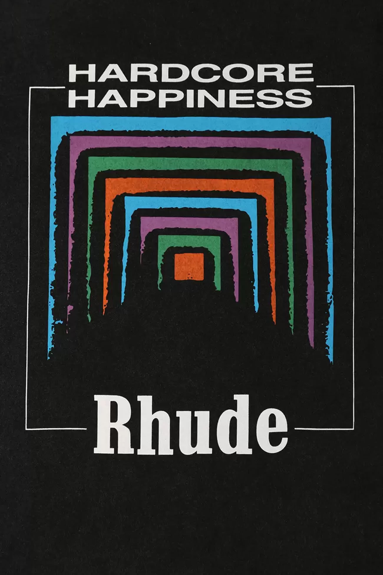 Rhude Loose T Shirts Men Top Cotton Horse Steed Print Short Sleev (7) - www.kitistry.com