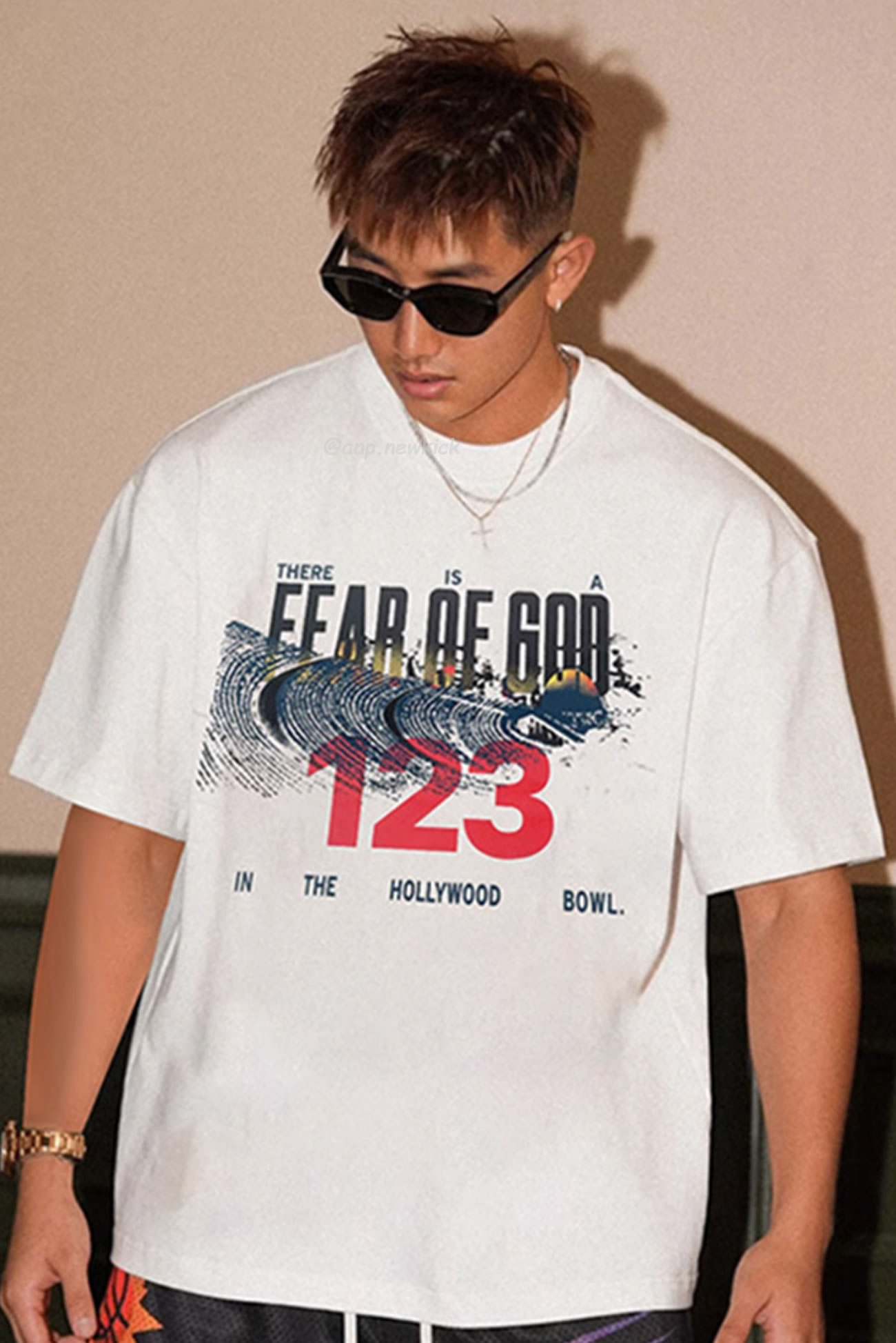 Fear Of God X Rrr 123 Co Branded Letter Printed Short Sleeve T Shirt White (2) - www.kitistry.com Fear Of God X Rrr 123 Co Branded Letter Printed Short Sleeve T Shirt White (2) - www.kitistry.com