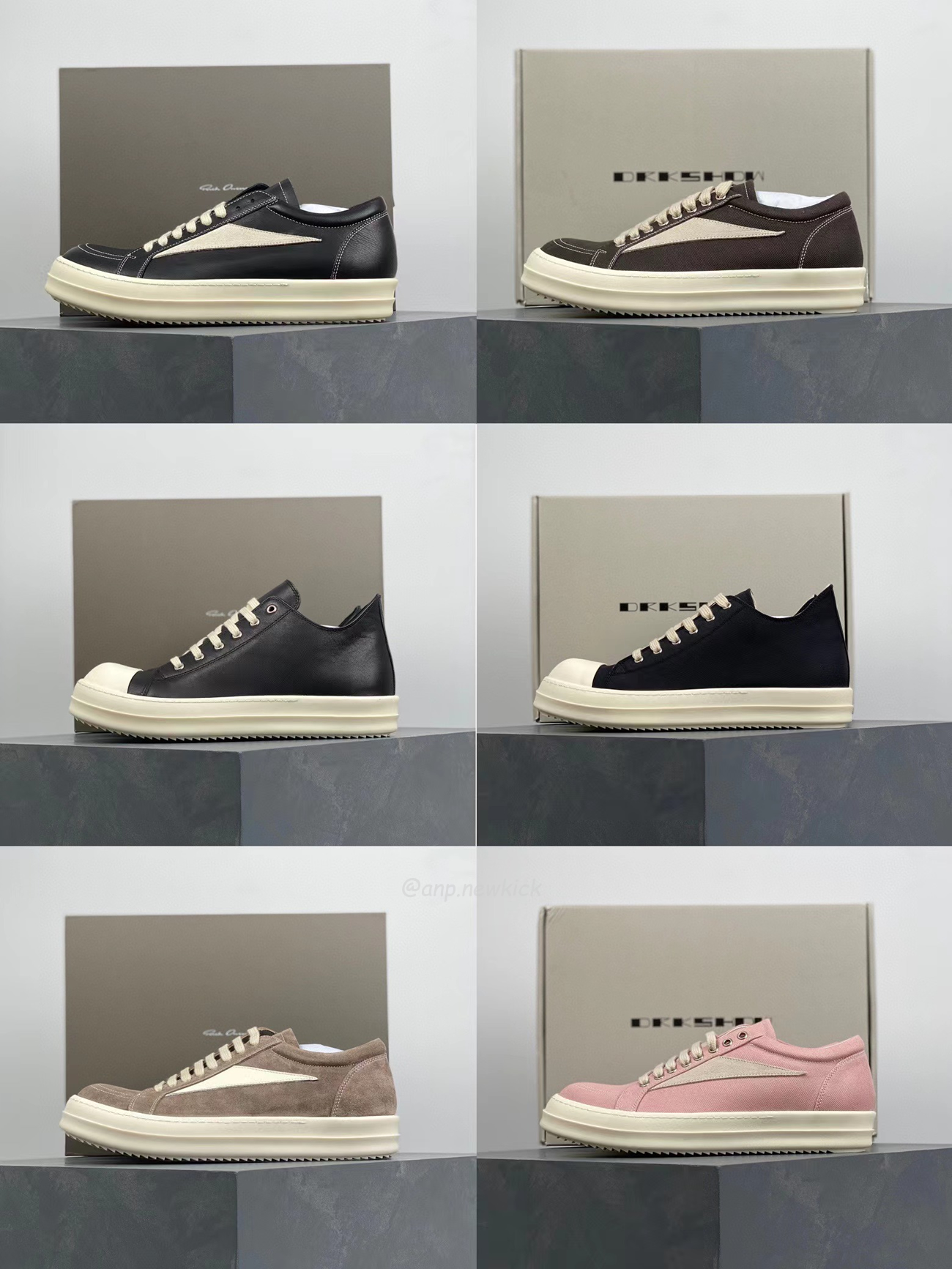 Rick Owens Leather Low Top Vintage Sneakers Suede Canvas Black Taupe Grey Faded Pnk Pearl Milk Dark Dust (18) - www.kitistry.com Rick Owens Leather Low Top Vintage Sneakers Suede Canvas Black Taupe Grey Faded Pnk Pearl Milk Dark Dust (18) - www.kitistry.com
