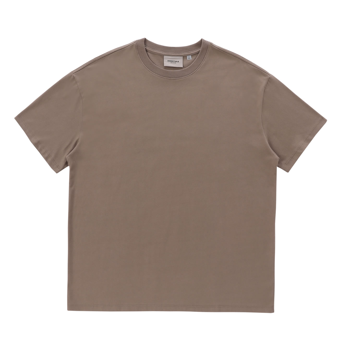 Fear Of God Essentials T Shirt Cream Buttercream Ss21 (2) - www.kitistry.com