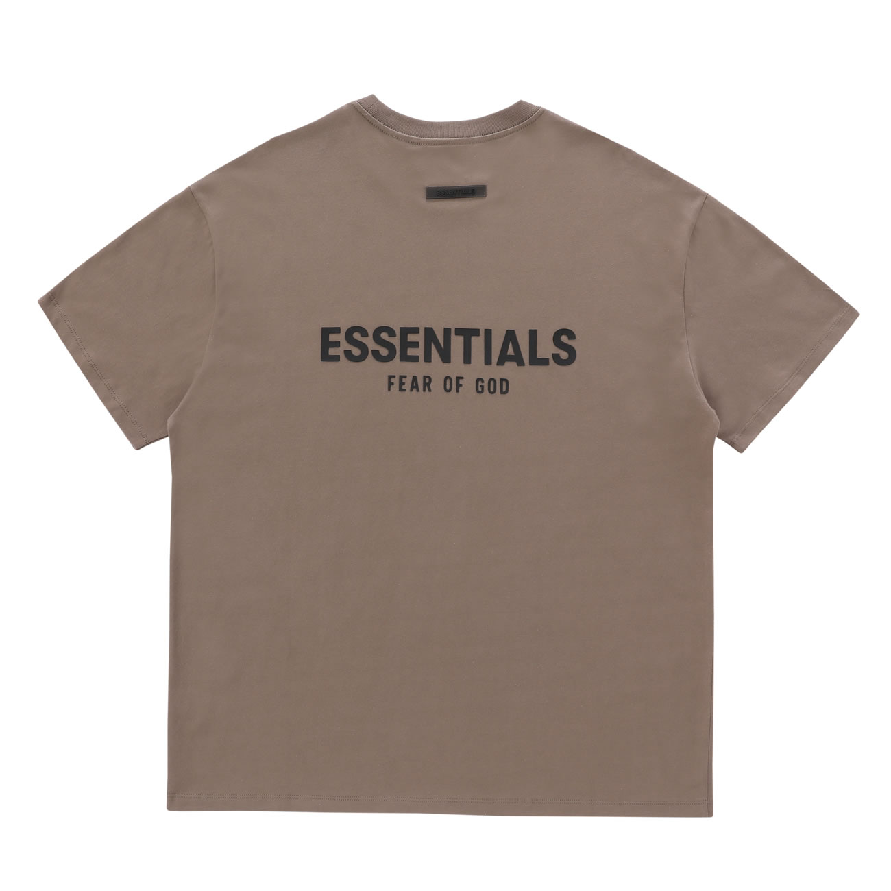 Fear Of God Essentials T Shirt Cream Buttercream Ss21 (3) - www.kitistry.com