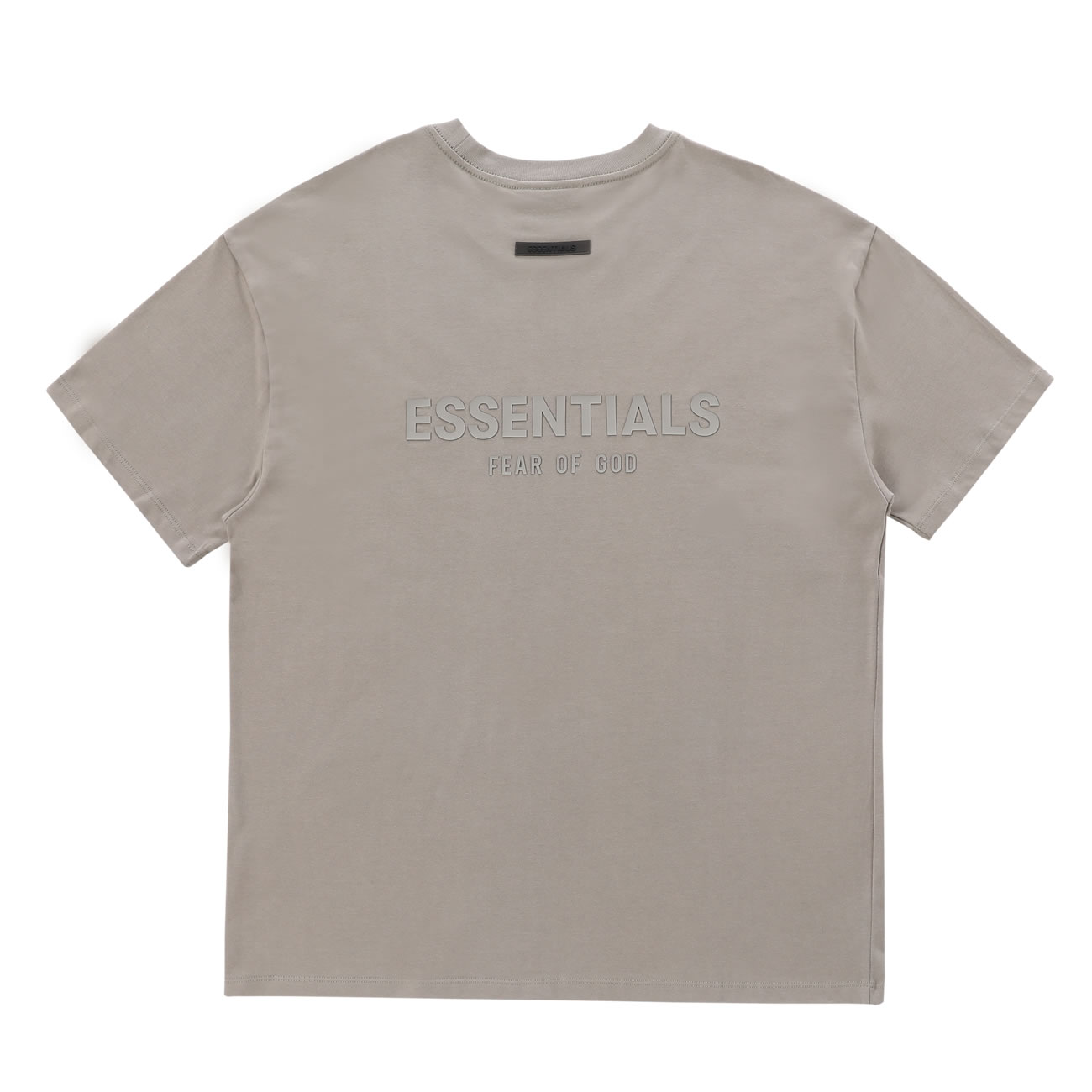 Fear Of God Essentials T Shirt Cream Buttercream Ss21 (8) - www.kitistry.com