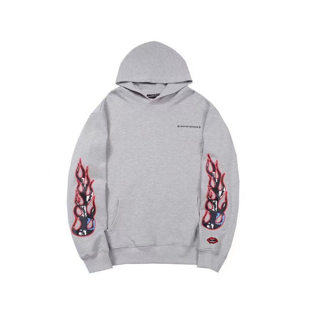 Chrome Hearts Matty Boy Brain Wave Hoodie Chrome Hearts Grey Ss21 (4) - www.kitistry.com