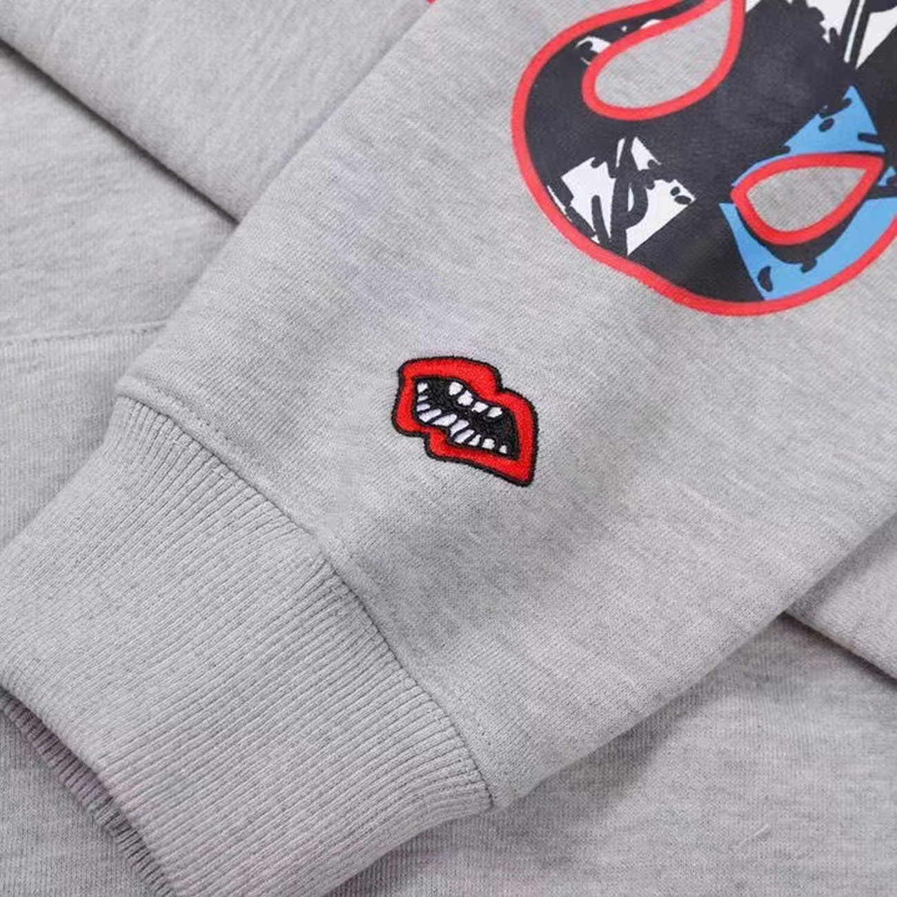Chrome Hearts Matty Boy Brain Wave Hoodie Chrome Hearts Grey Ss21 (7) - www.kitistry.com