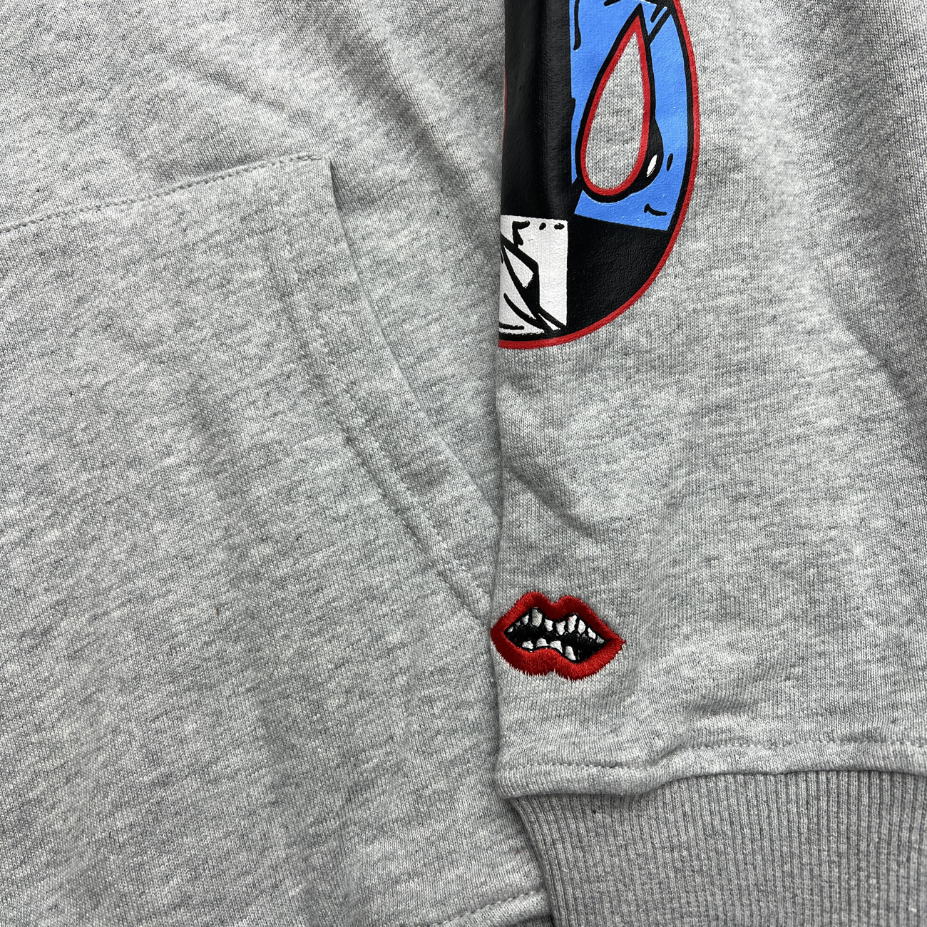 Chrome Hearts Matty Boy Brain Wave Hoodie Chrome Hearts Grey Ss21 (8) - www.kitistry.com