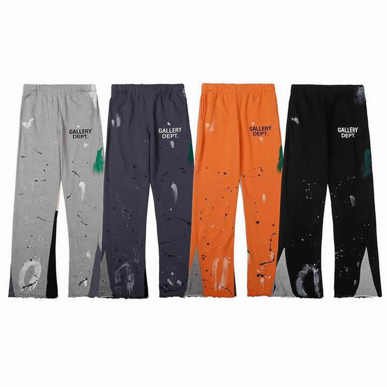 Gallery Dept Painted Flare Sweat Pants Washed Black Navy Orange Grey (1) - www.kitistry.com Gallery Dept Painted Flare Sweat Pants Washed Black Navy Orange Grey (1) - www.kitistry.com
