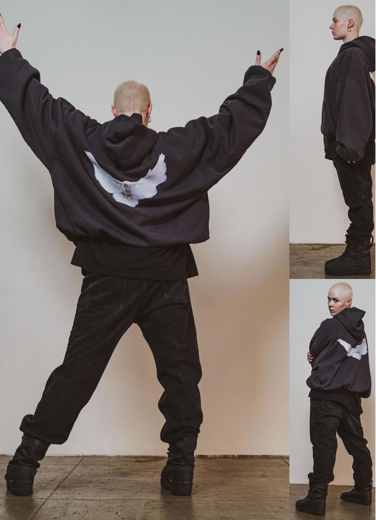Yeezy Gap Engineered By Balenciaga Dove Hoodie Washed Black Ss22 (11) - www.kitistry.com Yeezy Gap Engineered By Balenciaga Dove Hoodie Washed Black Ss22 (11) - www.kitistry.com