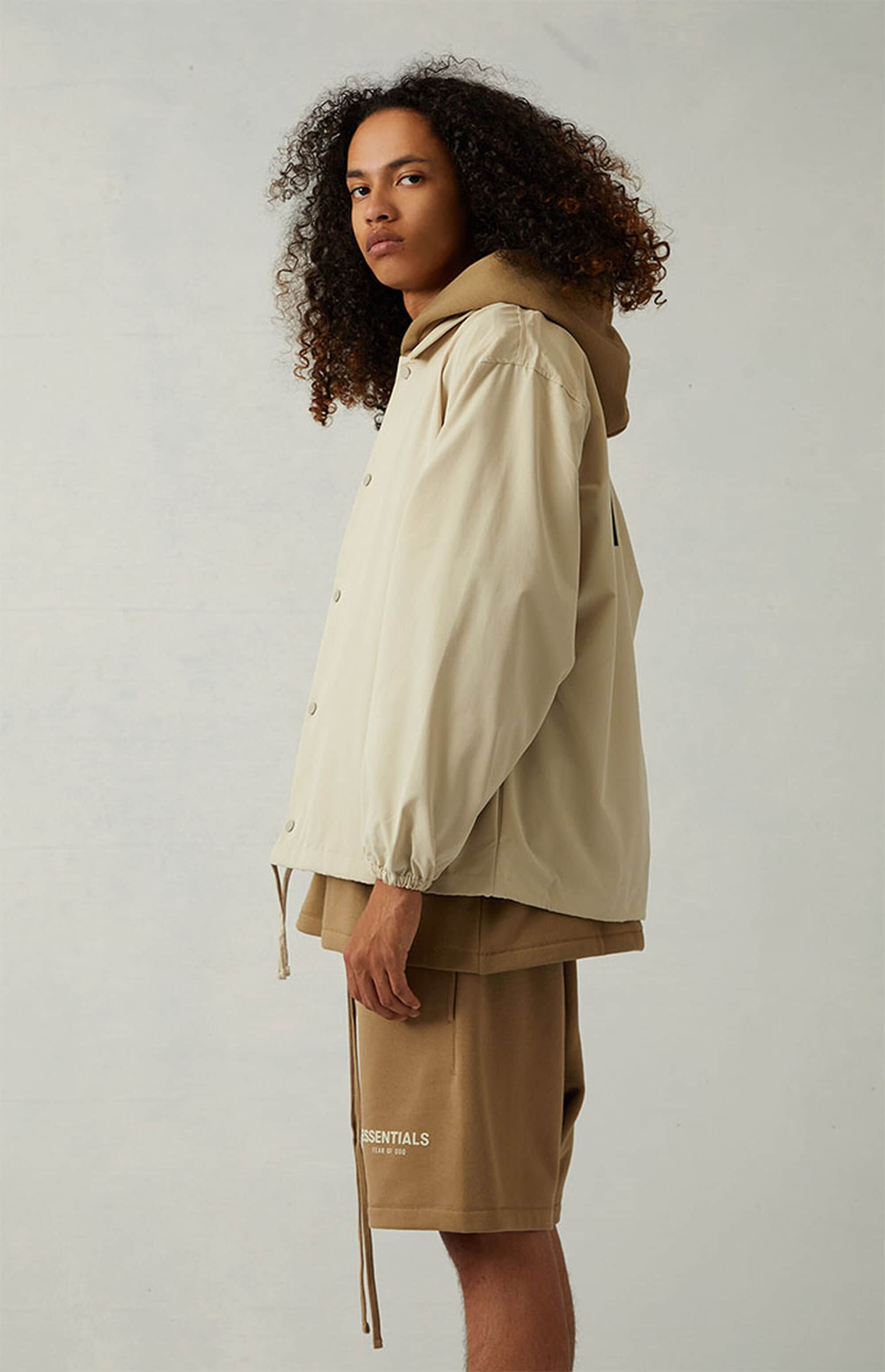 Fear Of God Essentials 1977 Coaches Jacket Iron Oak (12) - www.kitistry.com Fear Of God Essentials 1977 Coaches Jacket Iron Oak (12) - www.kitistry.com