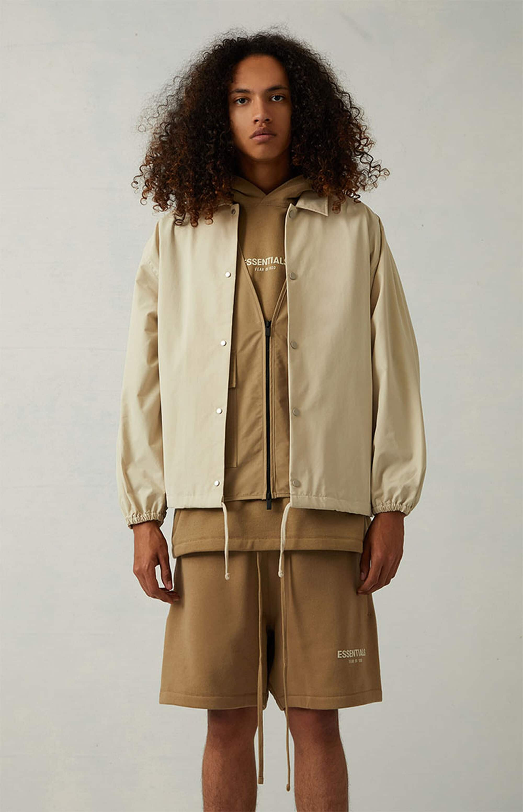 Fear Of God Essentials 1977 Coaches Jacket Iron Oak (15) - www.kitistry.com Fear Of God Essentials 1977 Coaches Jacket Iron Oak (15) - www.kitistry.com