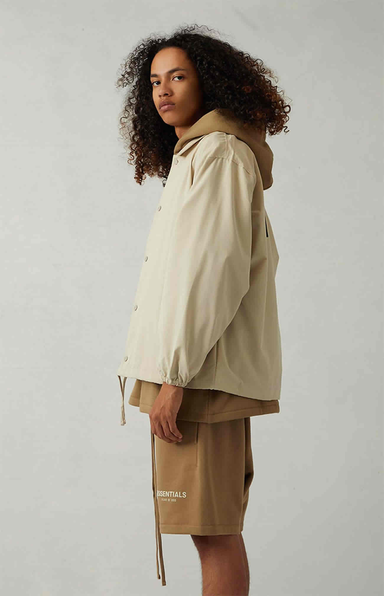 Fear Of God Essentials 1977 Coaches Jacket Iron Oak (26) - www.kitistry.com Fear Of God Essentials 1977 Coaches Jacket Iron Oak (26) - www.kitistry.com