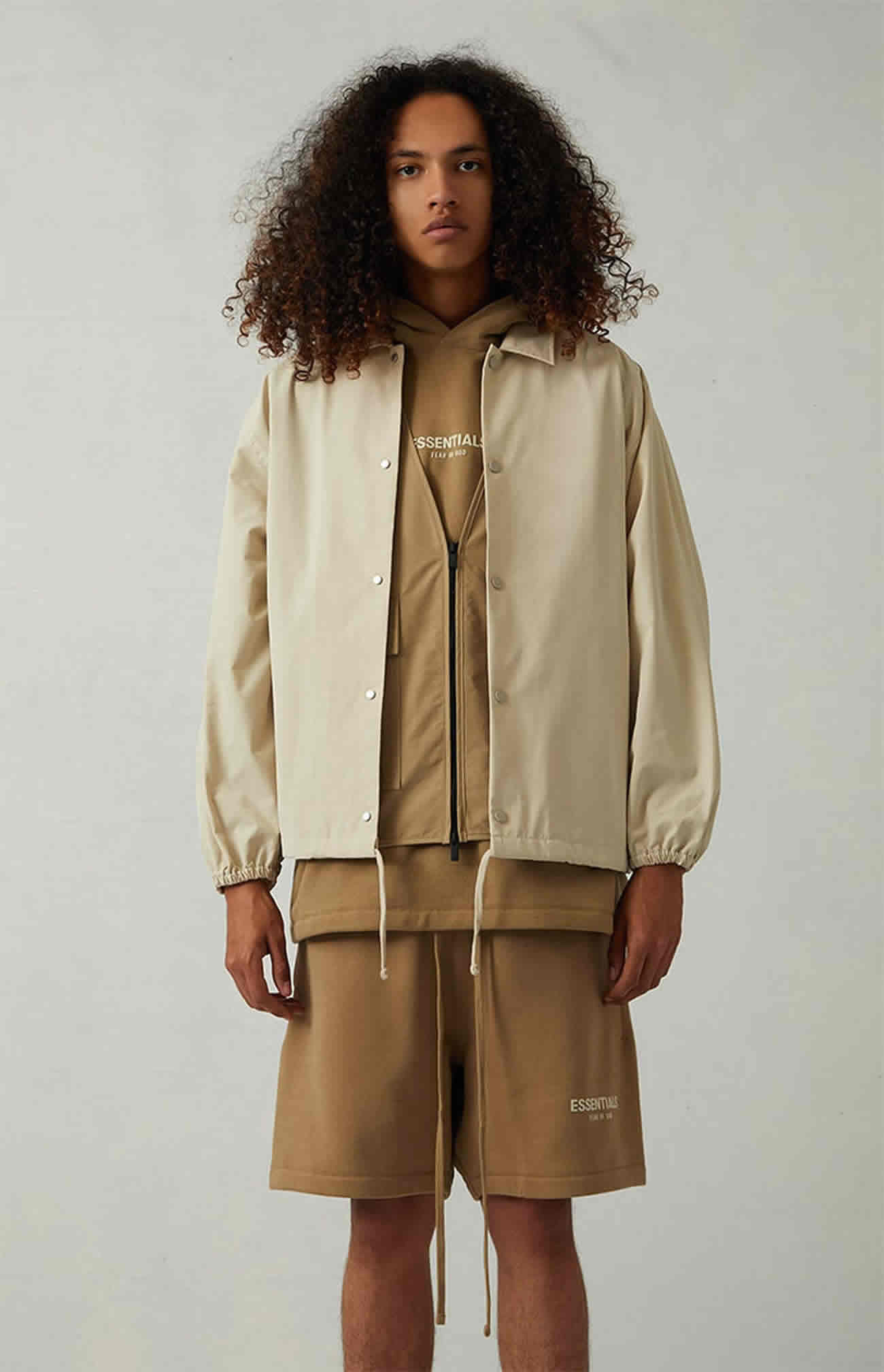 Fear Of God Essentials 1977 Coaches Jacket Iron Oak (29) - www.kitistry.com Fear Of God Essentials 1977 Coaches Jacket Iron Oak (29) - www.kitistry.com
