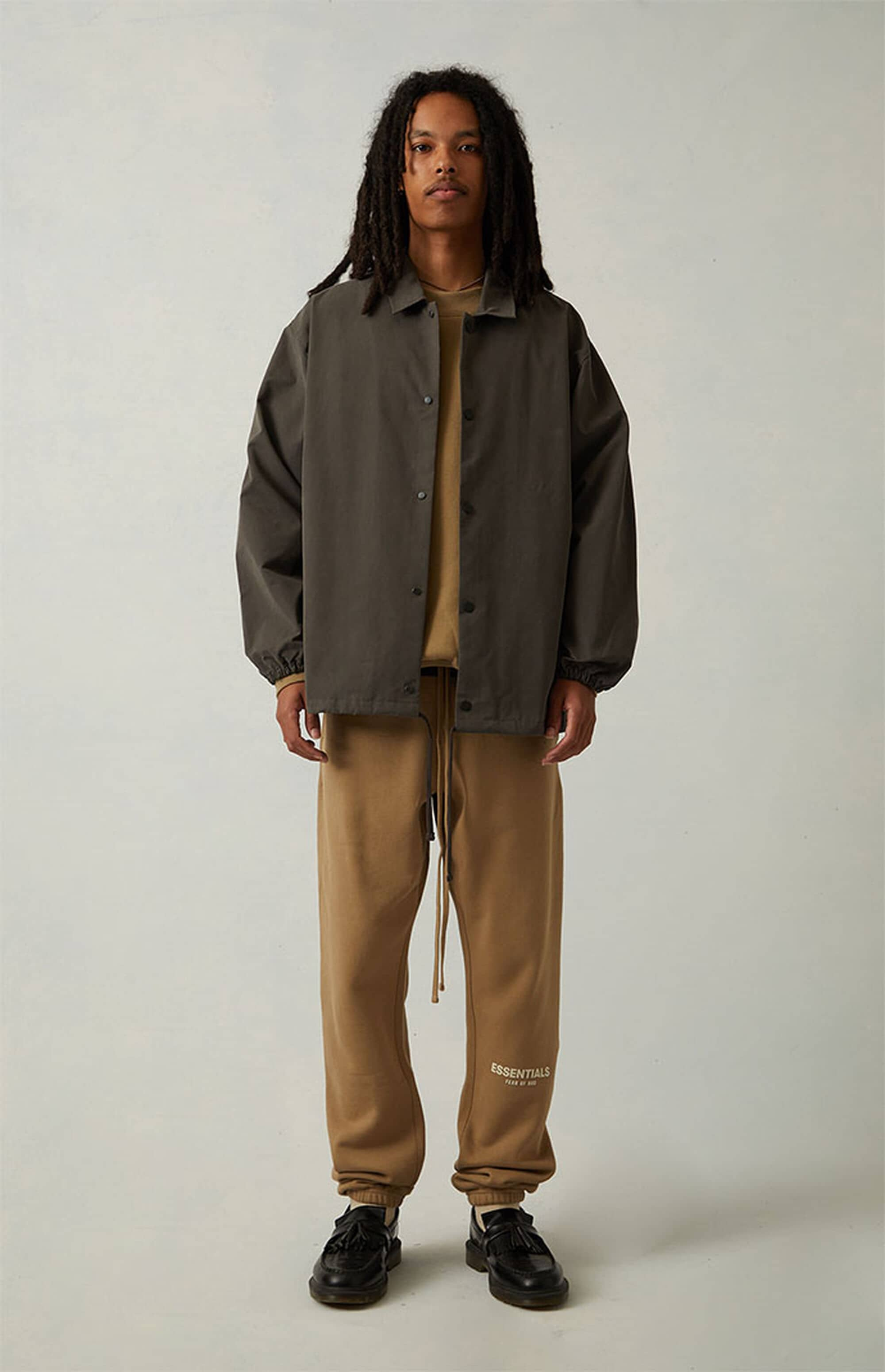 Fear Of God Essentials 1977 Coaches Jacket Iron Oak (5) - www.kitistry.com Fear Of God Essentials 1977 Coaches Jacket Iron Oak (5) - www.kitistry.com