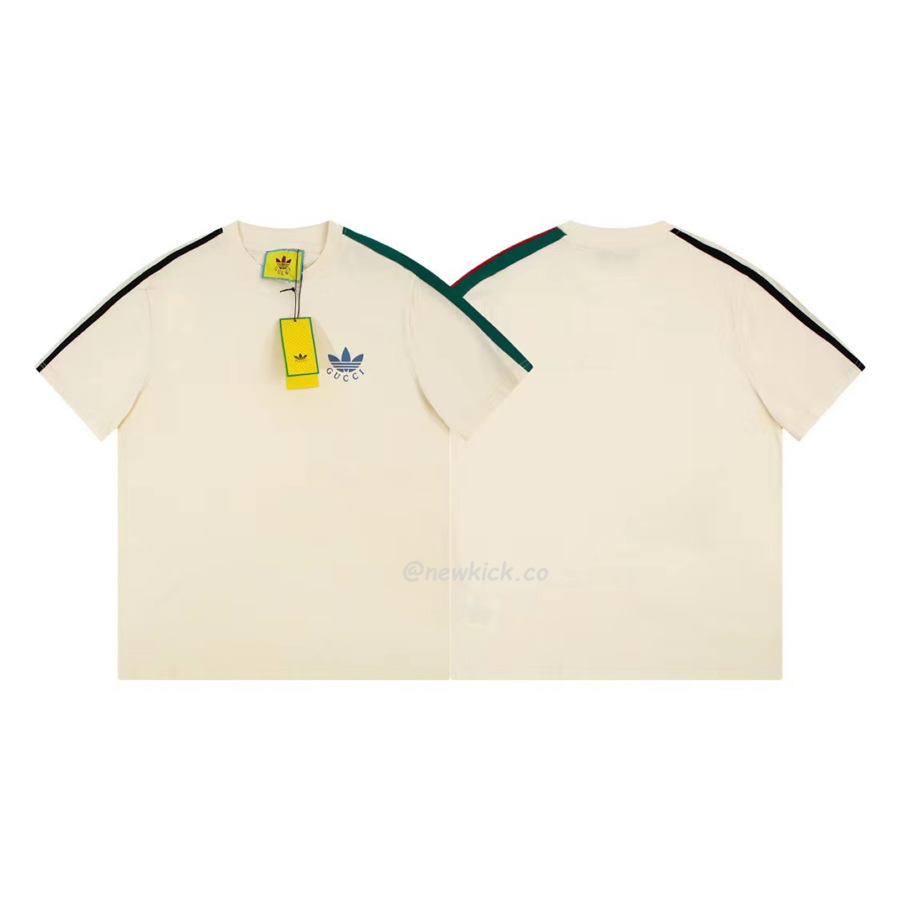 Gucci X Adidas Trefoil Print T Shirt Off White Ss22 (1) - www.kitistry.com Gucci X Adidas Trefoil Print T Shirt Off White Ss22 (1) - www.kitistry.com