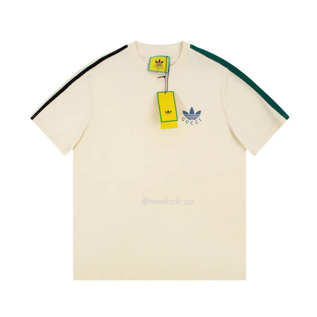 Gucci X Adidas Trefoil Print T Shirt Off White Ss22 (4) - www.kitistry.com Gucci X Adidas Trefoil Print T Shirt Off White Ss22 (4) - www.kitistry.com