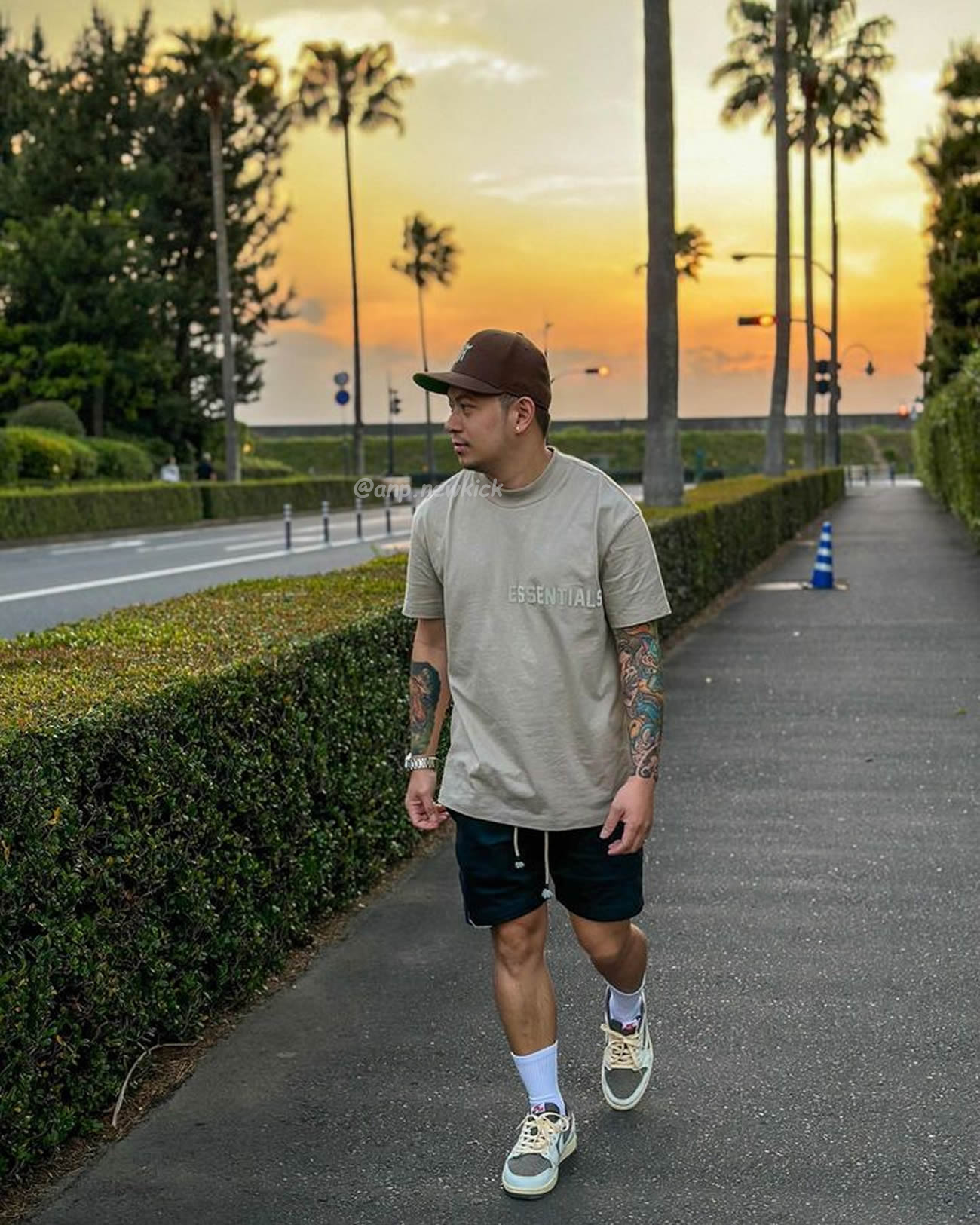 Fear Of God Essentials Fog Logo Letter Short Sleeve T Shirt Plum Purple (15) - www.kitistry.com Fear Of God Essentials Fog Logo Letter Short Sleeve T Shirt Plum Purple (15) - www.kitistry.com