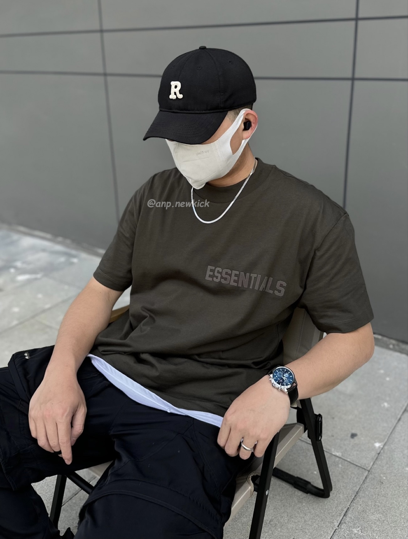 Fear Of God Essentials Fog Logo Letter Short Sleeve T Shirt Plum Purple (20) - www.kitistry.com Fear Of God Essentials Fog Logo Letter Short Sleeve T Shirt Plum Purple (20) - www.kitistry.com