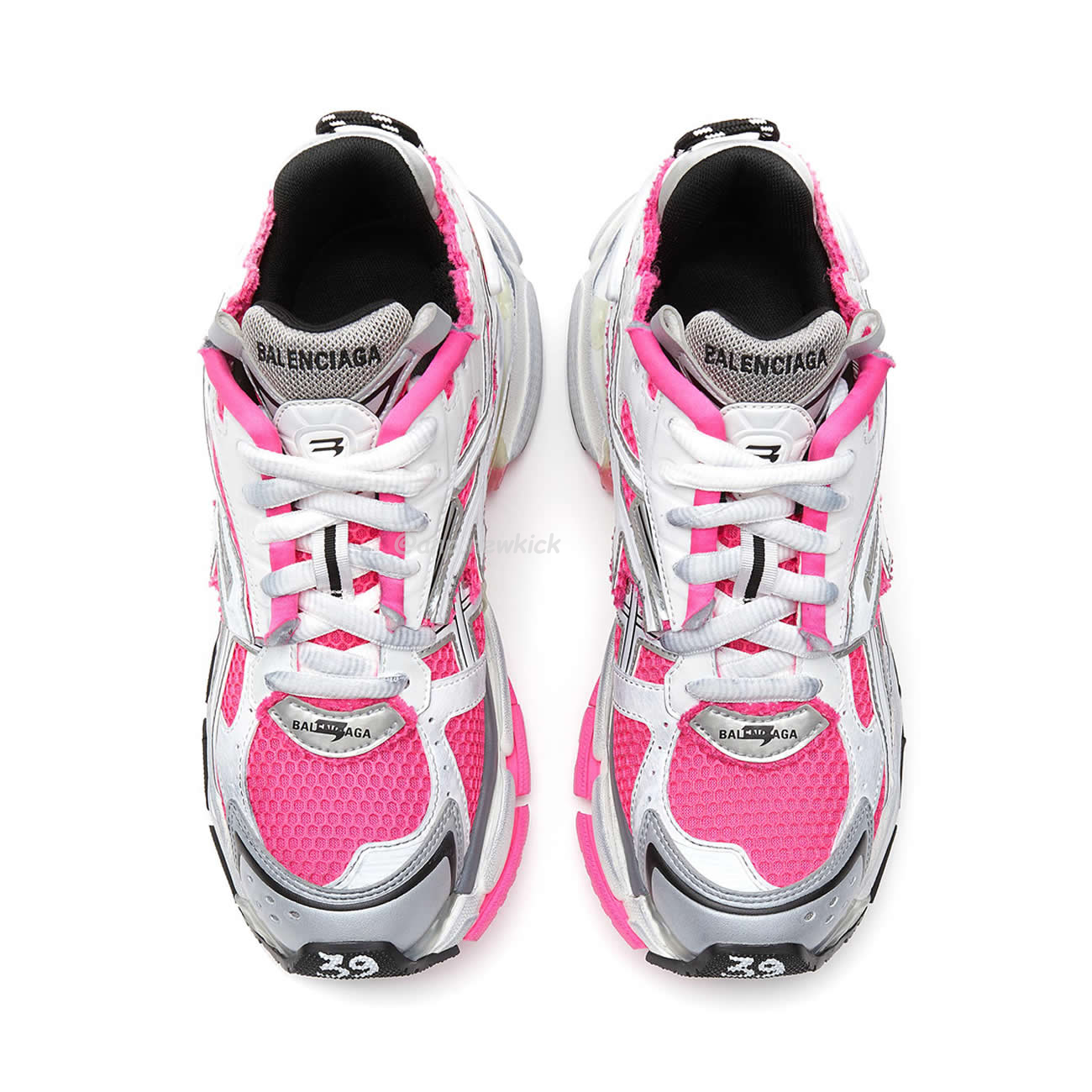 Balenciaga Runner Panelled Pink Sneakers (3) - www.kitistry.com Balenciaga Runner Panelled Pink Sneakers (3) - www.kitistry.com