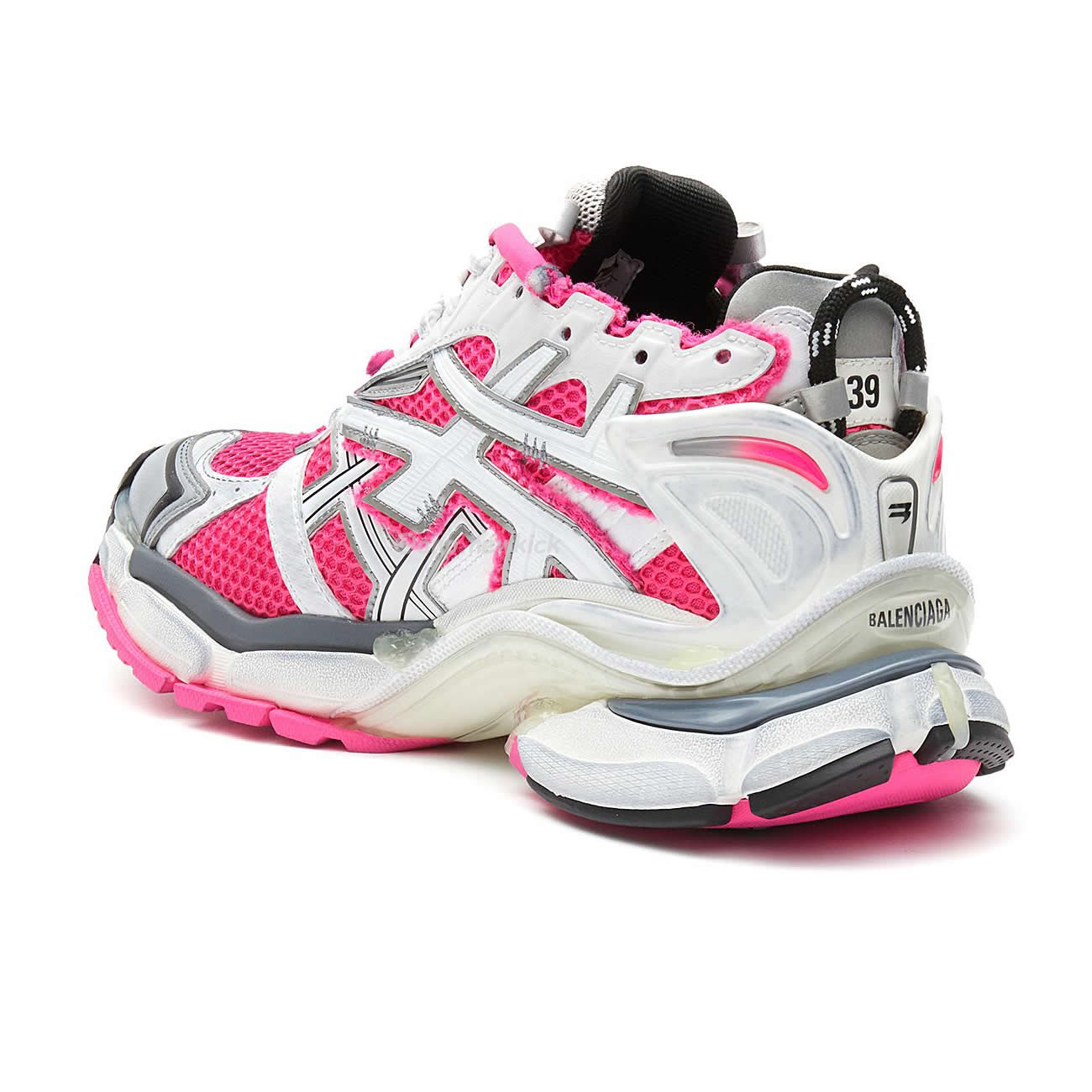 Balenciaga Runner Panelled Pink Sneakers (4) - www.kitistry.com Balenciaga Runner Panelled Pink Sneakers (4) - www.kitistry.com
