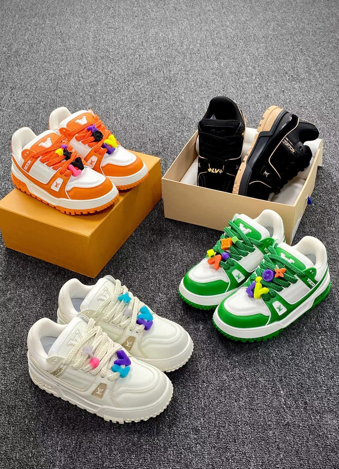 Louis Vuitton Trainer Maxi Orange Green White Black (9) - www.kitistry.com Louis Vuitton Trainer Maxi Orange Green White Black (9) - www.kitistry.com