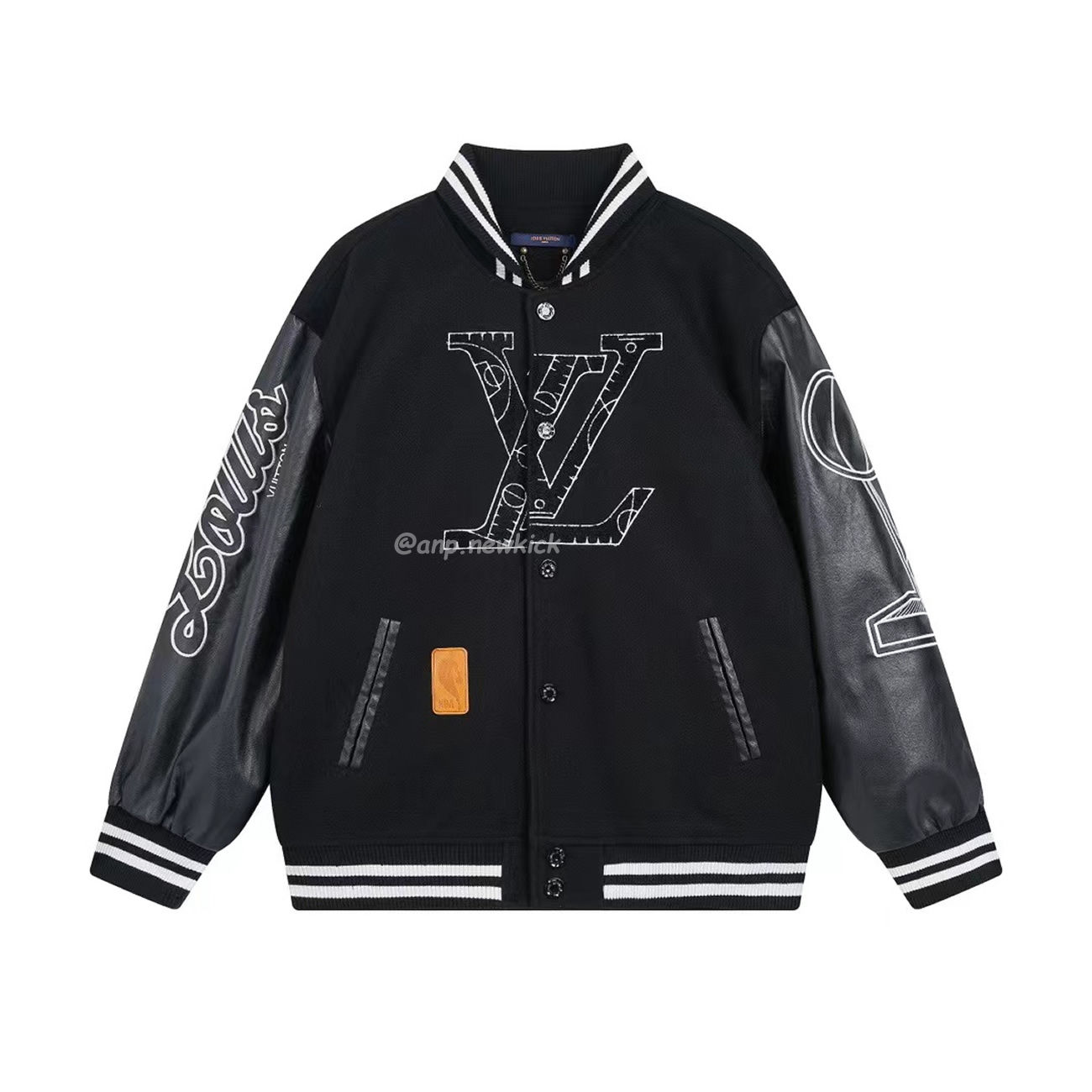 Louis Vuitton X Nba Leather Basketball Jacket Black (1) - www.kitistry.com Louis Vuitton X Nba Leather Basketball Jacket Black (1) - www.kitistry.com