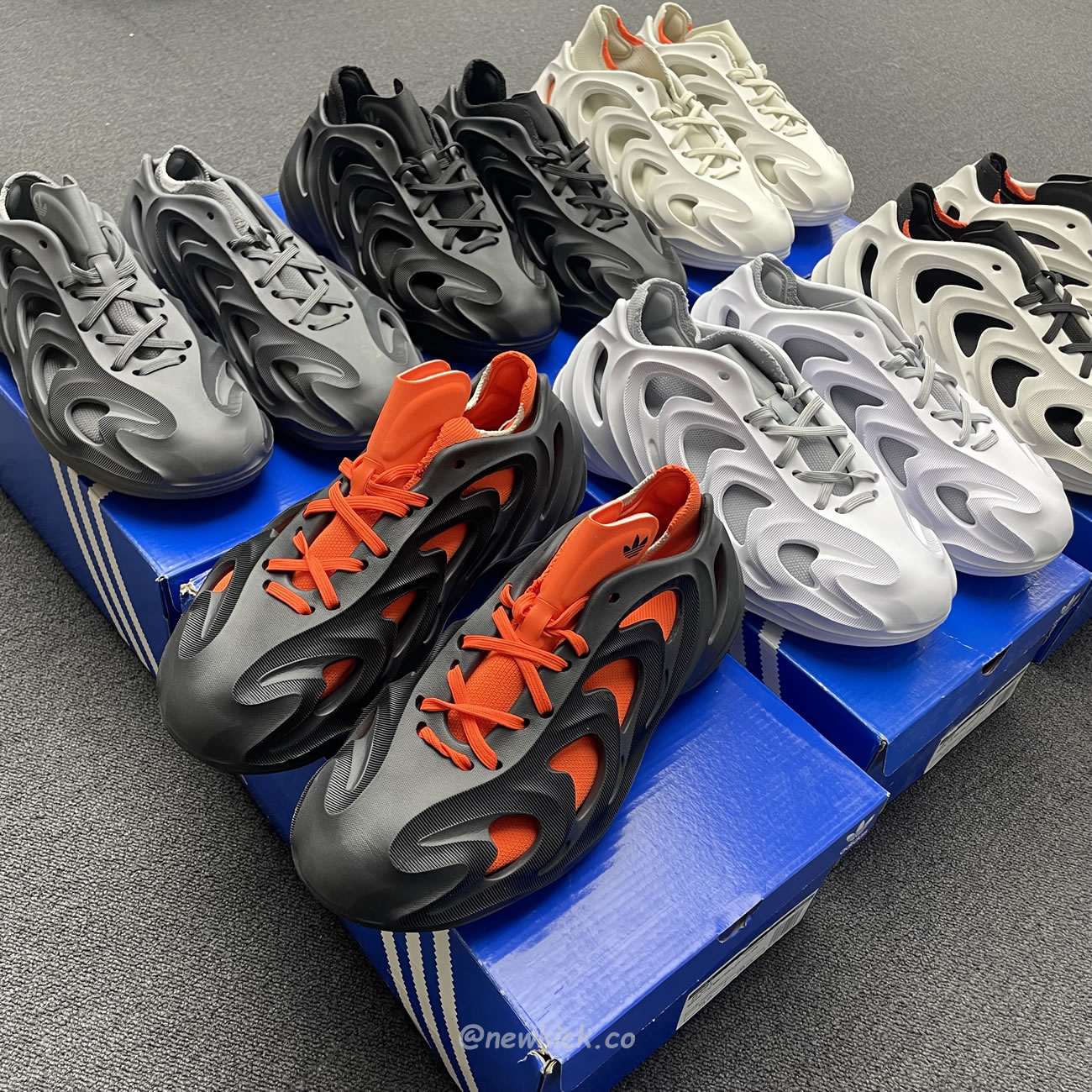 Adidas Adifom Q Wonder White Core Black Orange Grey (10) - www.kitistry.com
