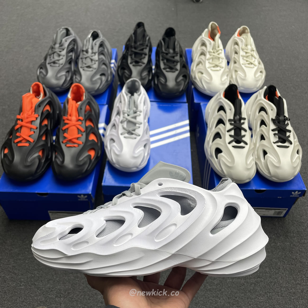 Adidas Adifom Q Wonder White Core Black Orange Grey (11) - www.kitistry.com