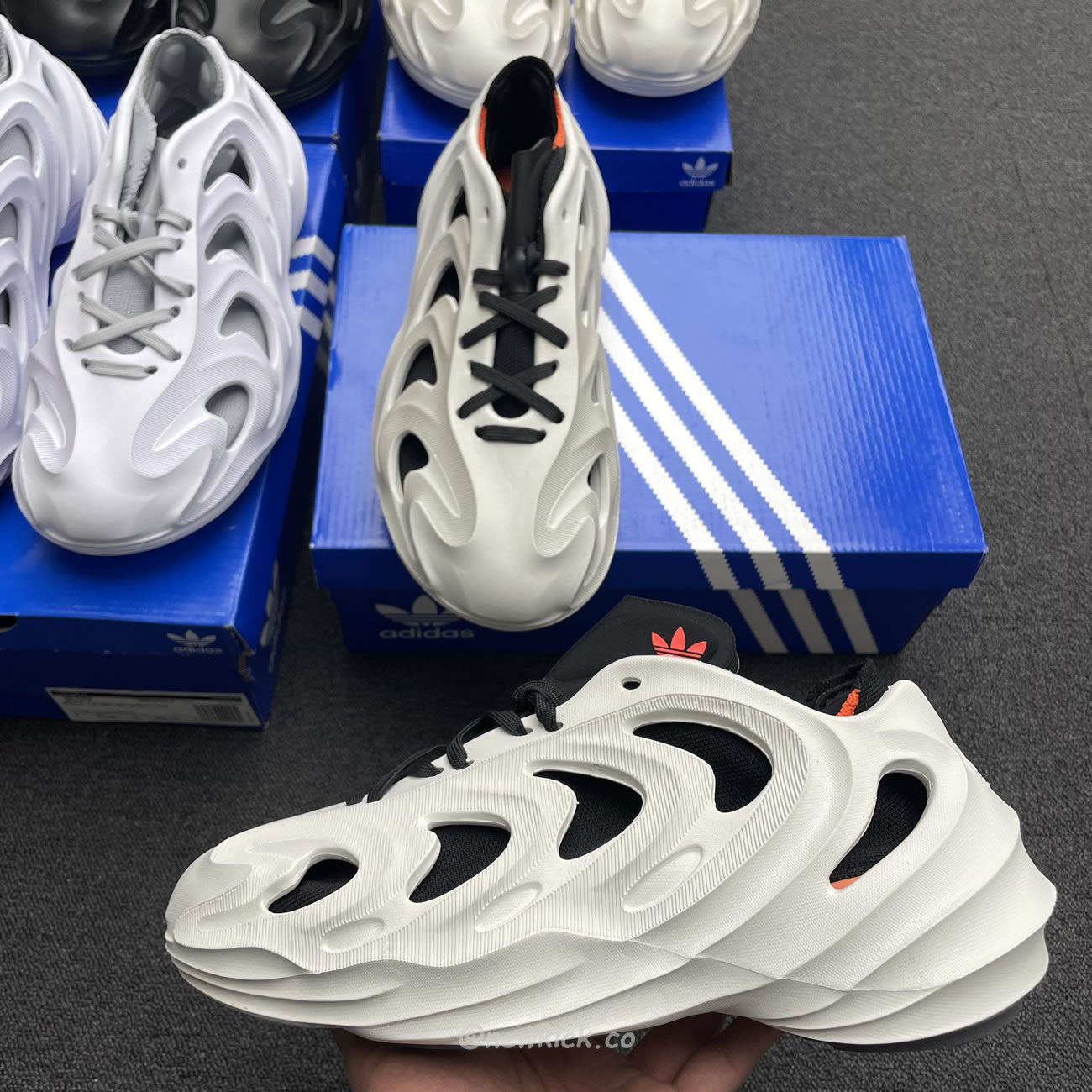 Adidas Adifom Q Wonder White Core Black Orange Grey (13) - www.kitistry.com