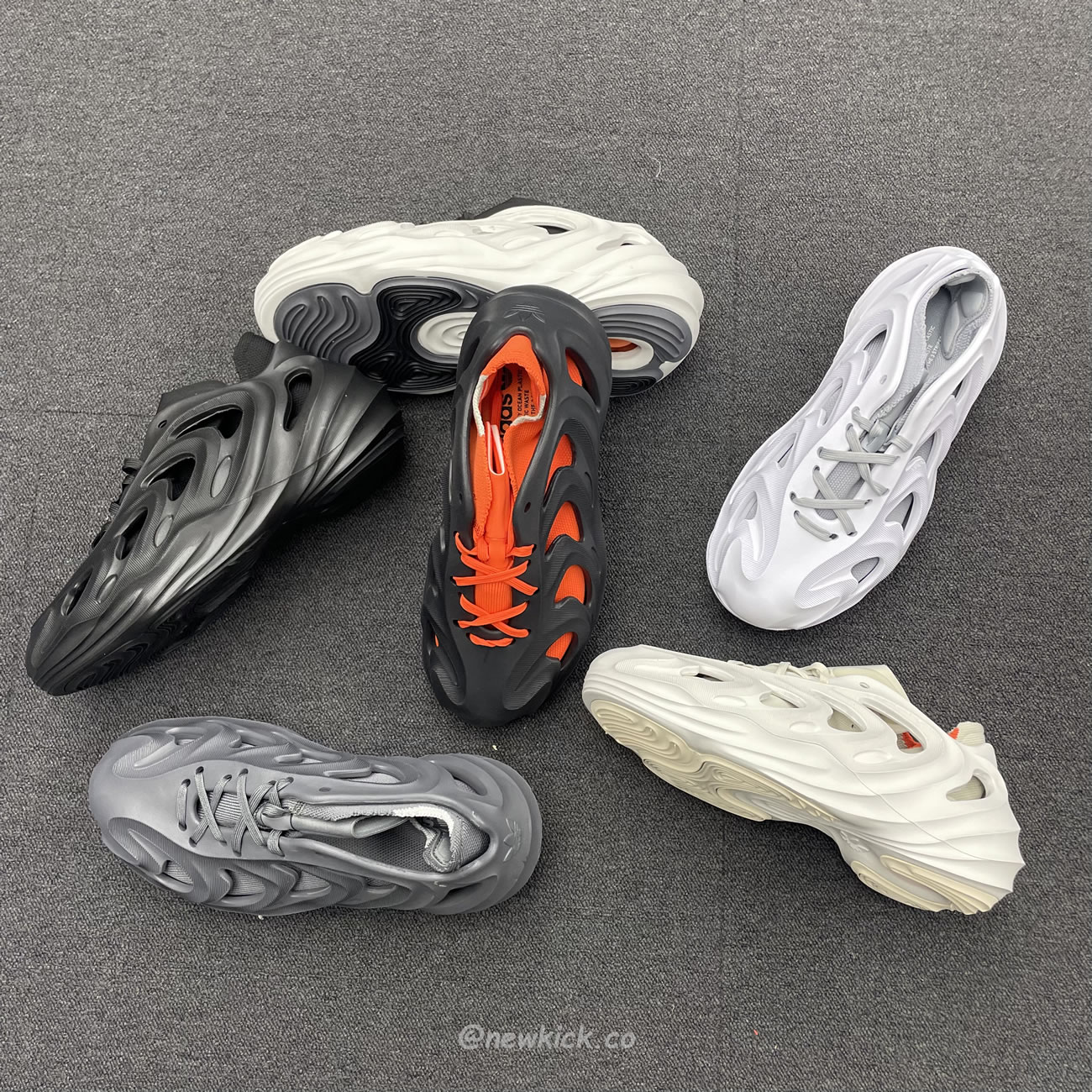 Adidas Adifom Q Wonder White Core Black Orange Grey (3) - www.kitistry.com